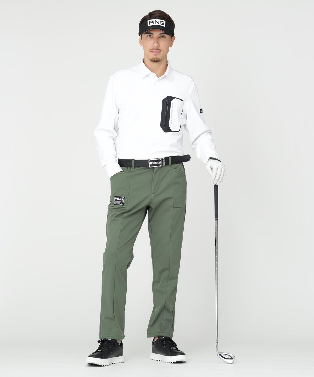 180cm　C:96　W:80　H:93 着用サイズ：L