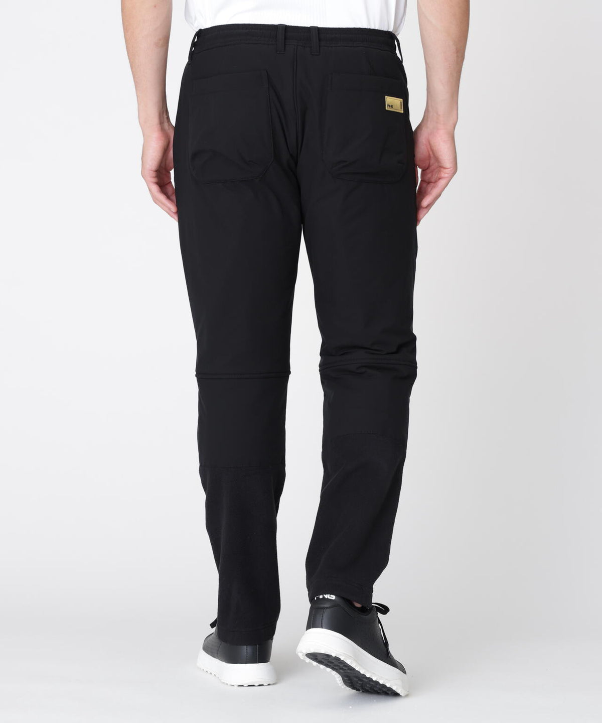 [PING APPAREL] 異素材MIXテーパードパンツ ＜GOLD＞ (MENS)