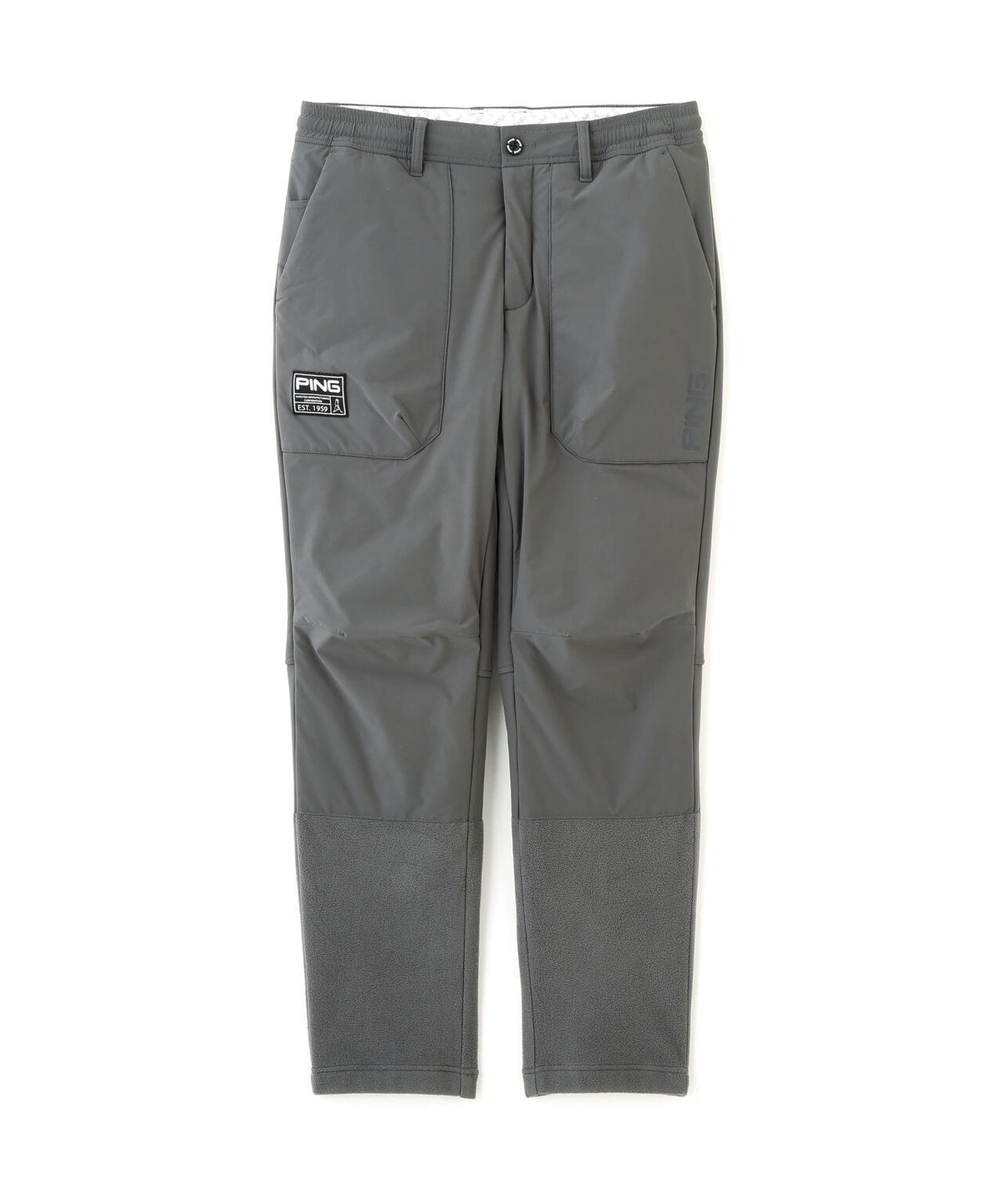 [PING APPAREL] 異素材MIXテーパードパンツ ＜GOLD＞ (MENS)
