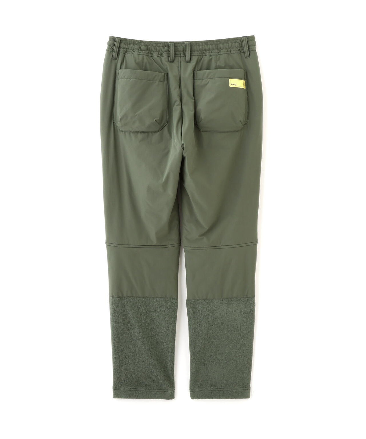 [PING APPAREL] 異素材MIXテーパードパンツ ＜GOLD＞ (MENS)