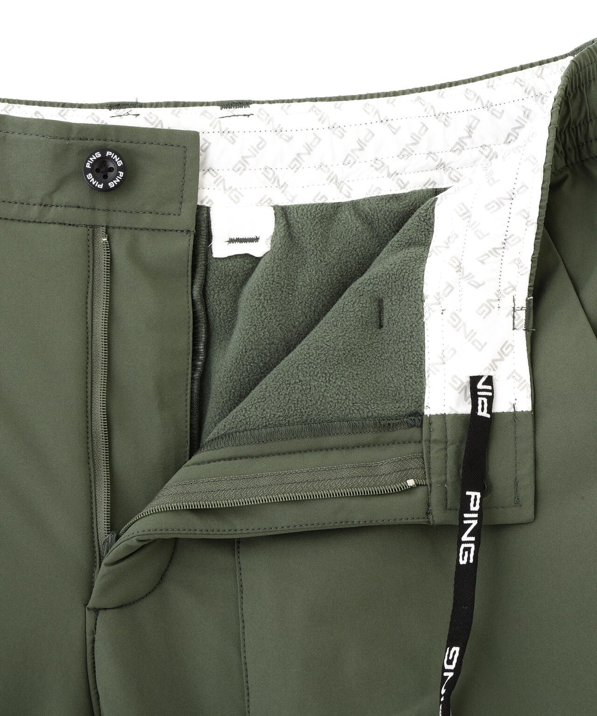 [PING APPAREL] 異素材MIXテーパードパンツ ＜GOLD＞ (MENS)