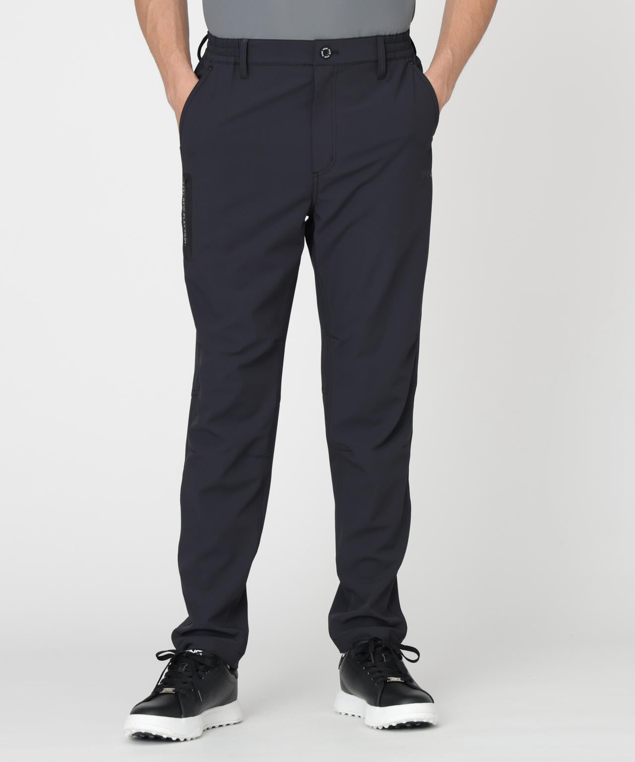 【PING APPAREL】ミニリップストップテーパードパンツ (MENS)