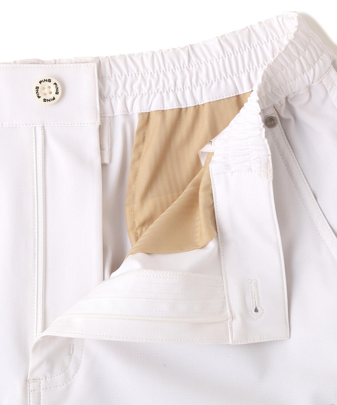 【PING APPAREL】ミニリップストップテーパードパンツ (MENS)