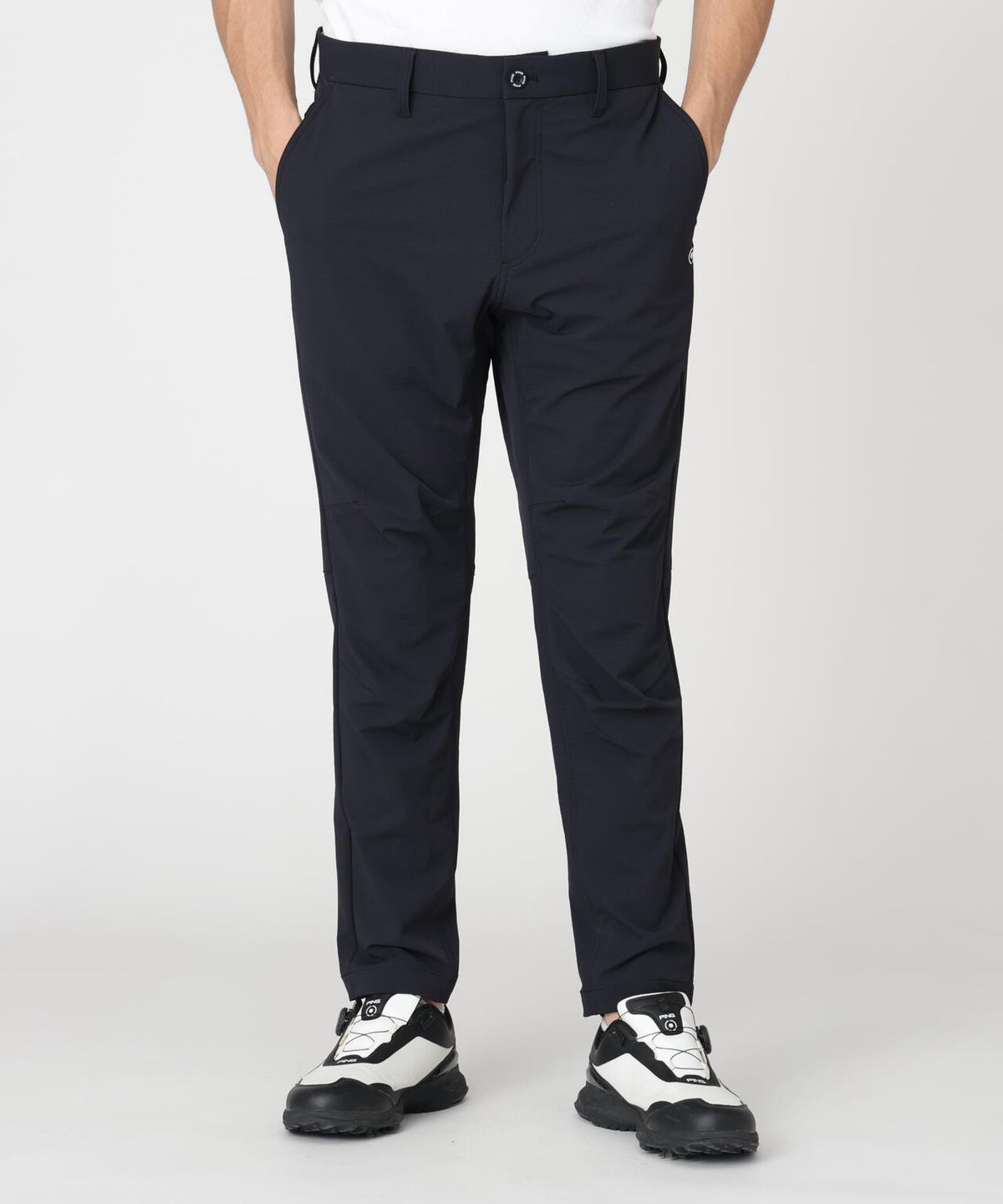 【PING APPAREL】全方向ストレッチ布帛高機能テーパードパンツ (MENS)