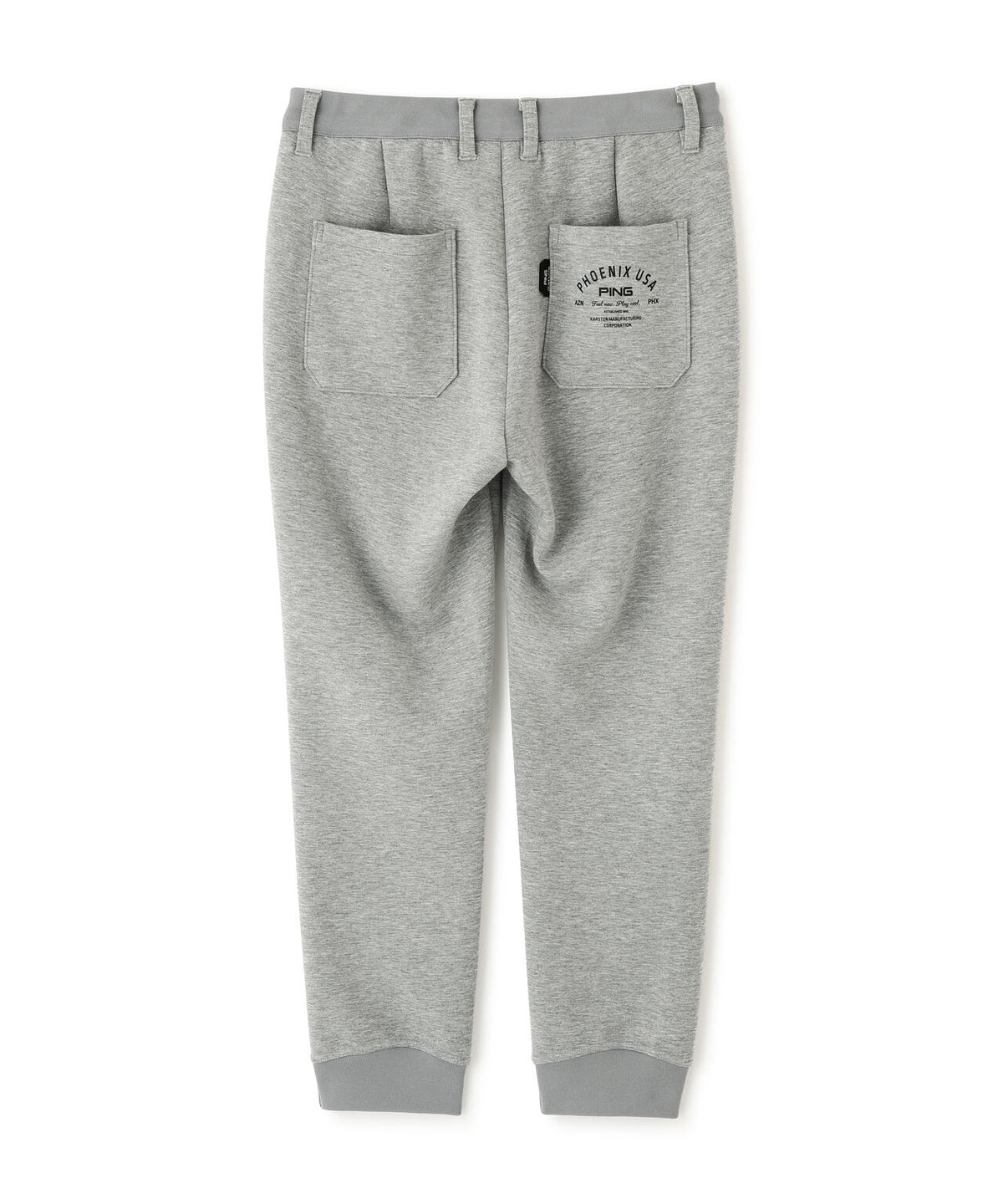 【PING APPAREL】全方向ストレッチダンボールニットテーパードパンツ (MENS)