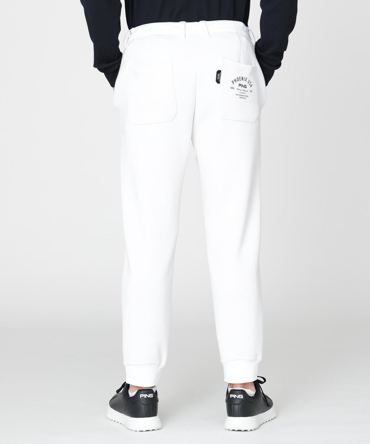 【PING APPAREL】全方向ストレッチダンボールニットテーパードパンツ (MENS)