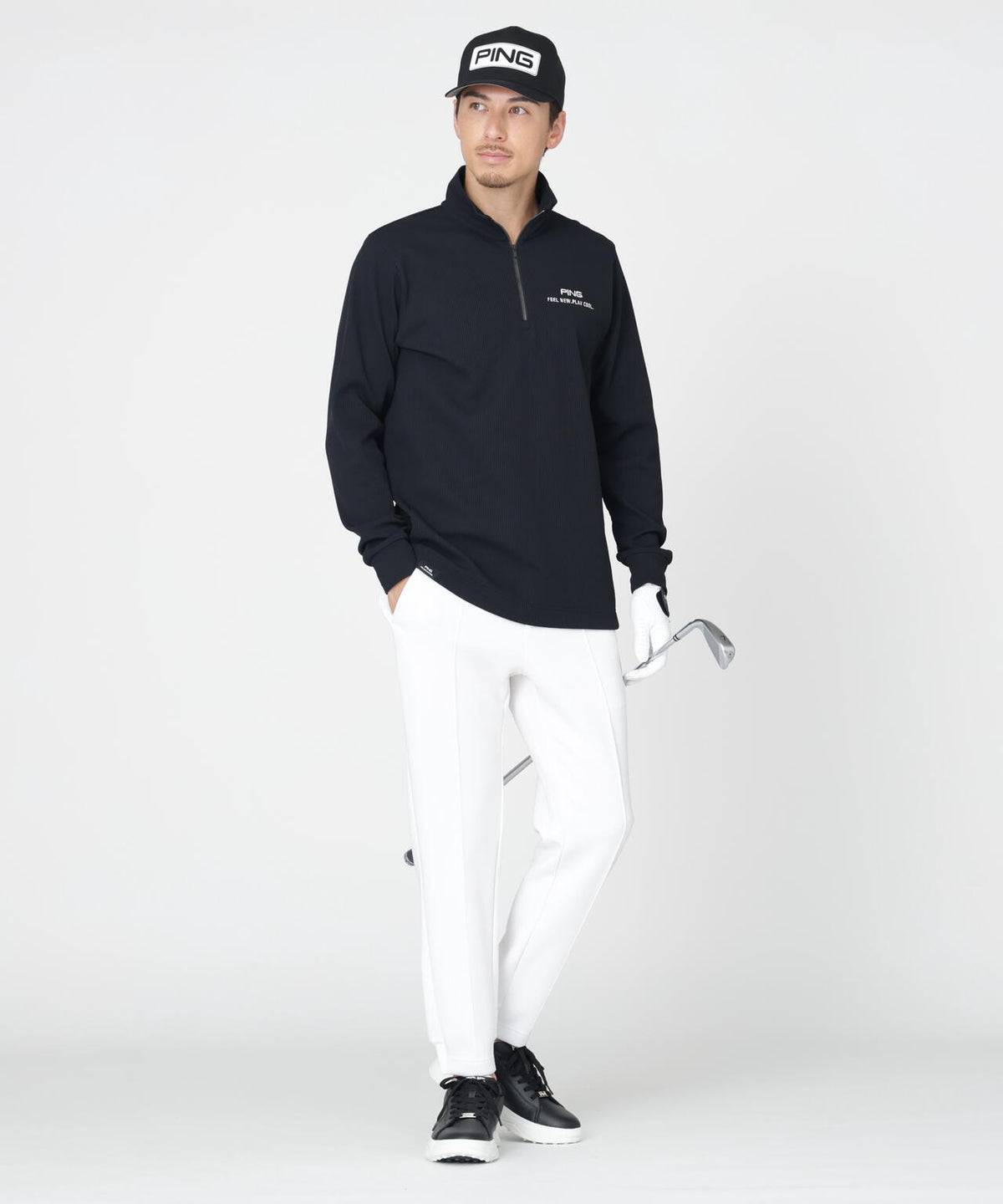 180cm　C:96　W:80　H:93 着用サイズ：L