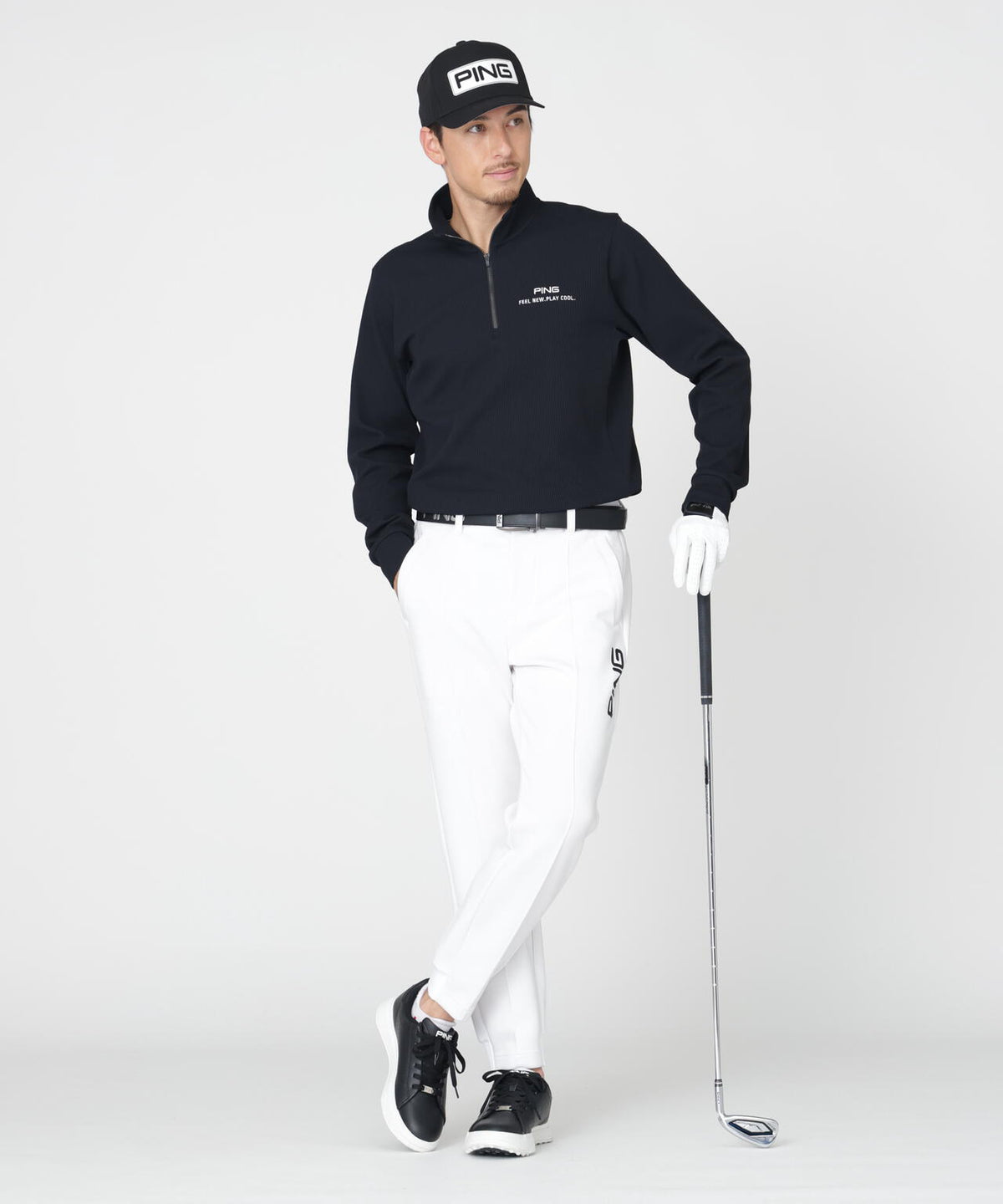 180cm　C:96　W:80　H:93 着用サイズ：L