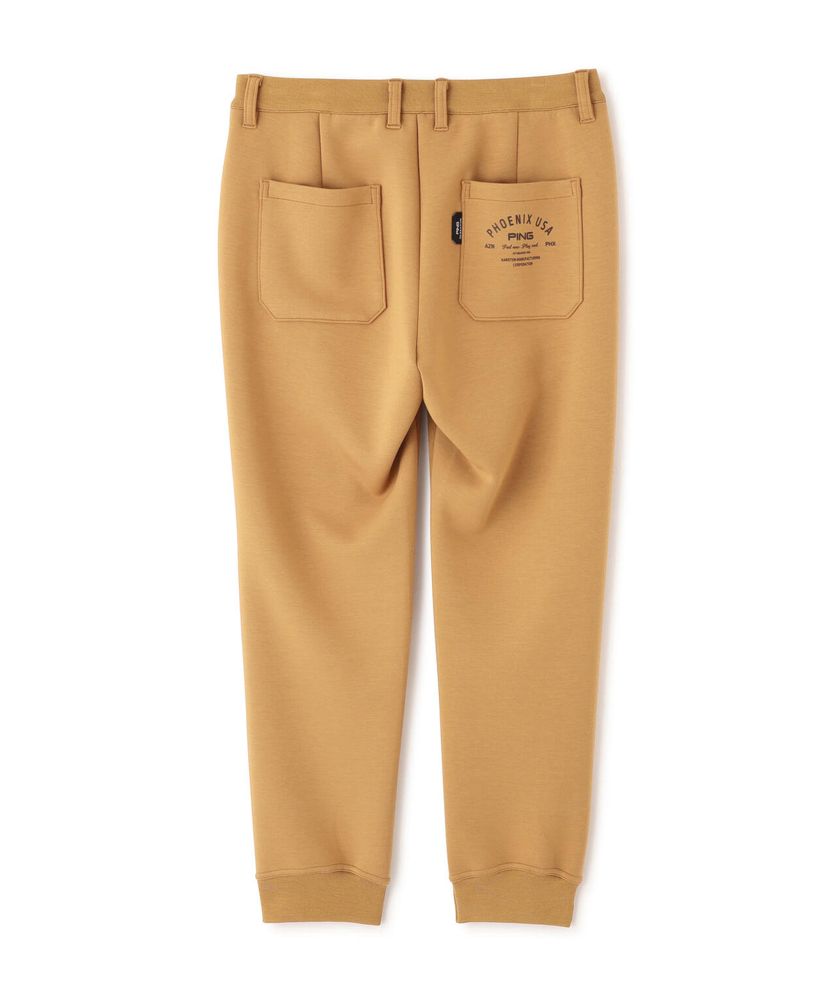 【PING APPAREL】全方向ストレッチダンボールニットテーパードパンツ (MENS)