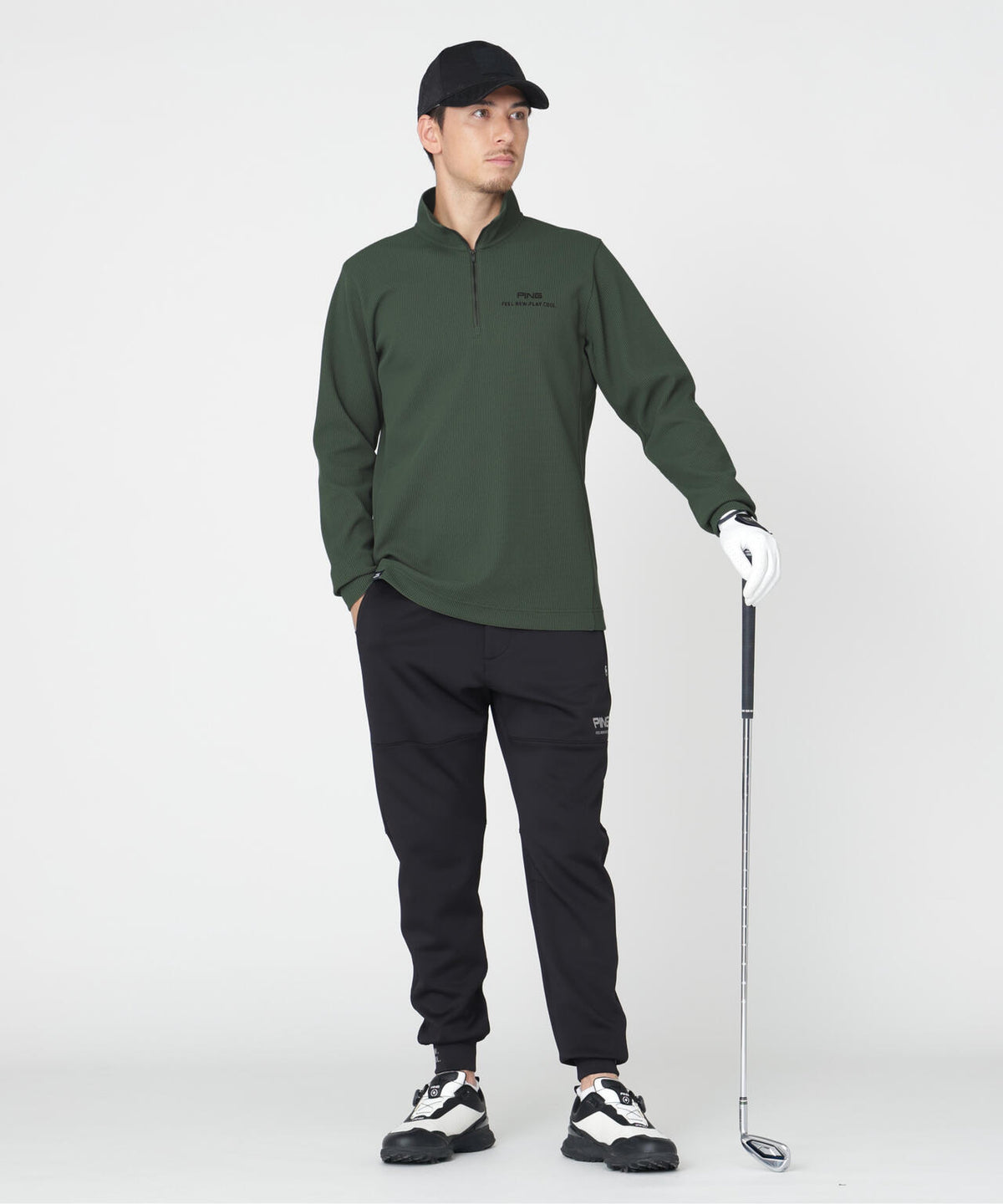 【PING APPAREL】全方向ストレッチジョガーパンツ (MENS)