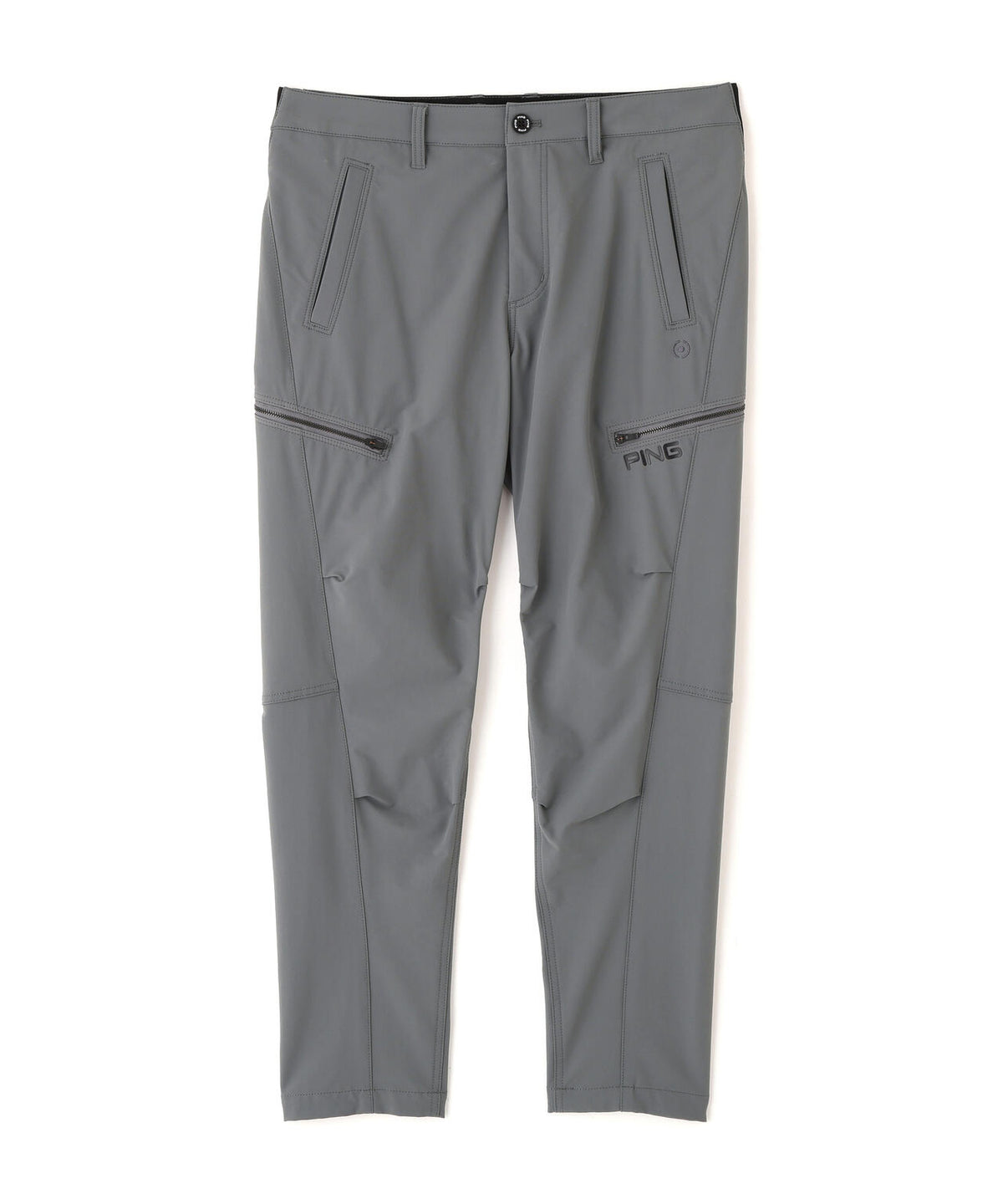 [PING APPAREL] 全方向ストレッチ二重織 フィット&ストレッチテーパードパンツ (MENS)