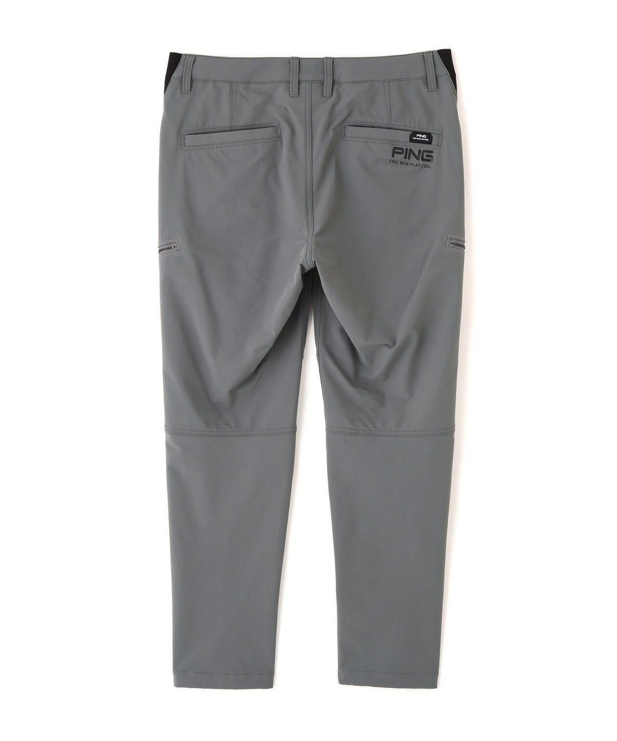 [PING APPAREL] 全方向ストレッチ二重織 フィット&ストレッチテーパードパンツ (MENS)