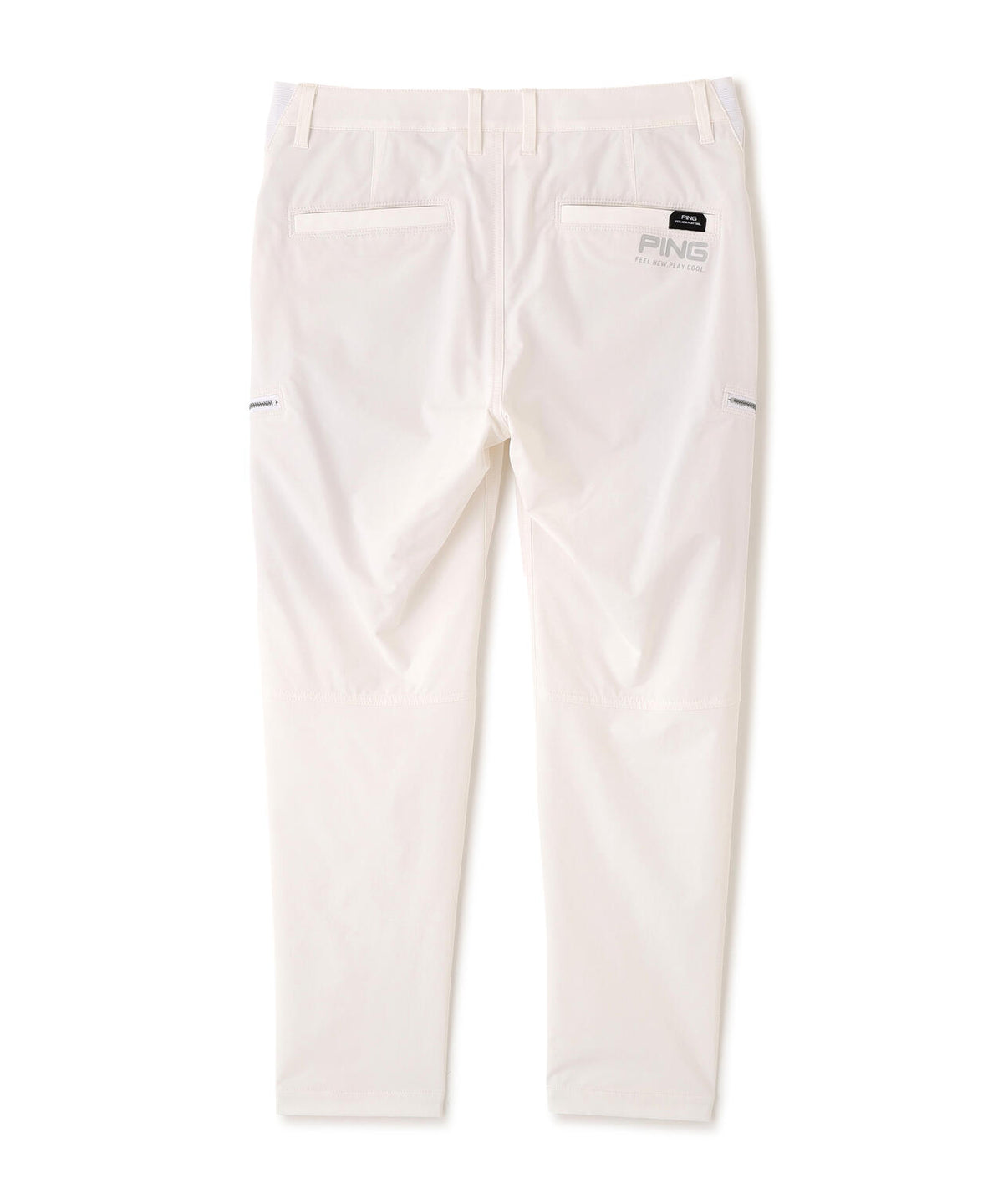 [PING APPAREL] 全方向ストレッチ二重織 フィット&ストレッチテーパードパンツ (MENS)
