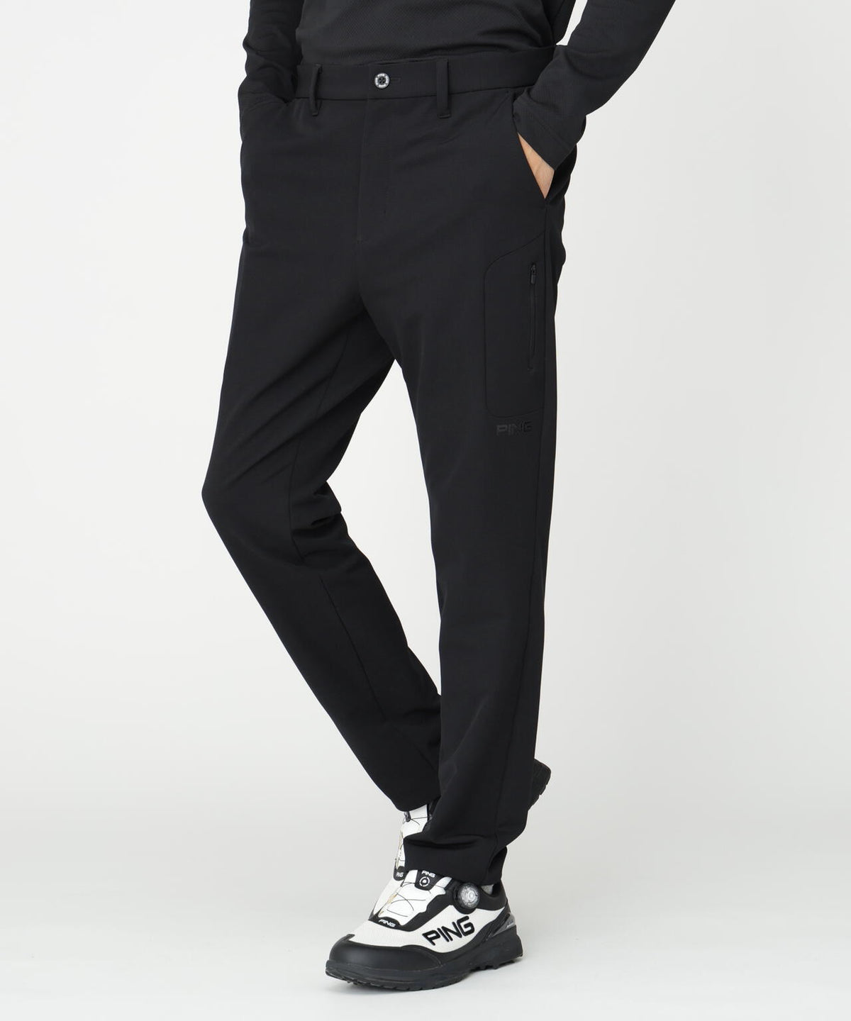 【PING APPAREL】全方向ストレッチパーテックスアンリミテッドテーパードパンツ (MENS)