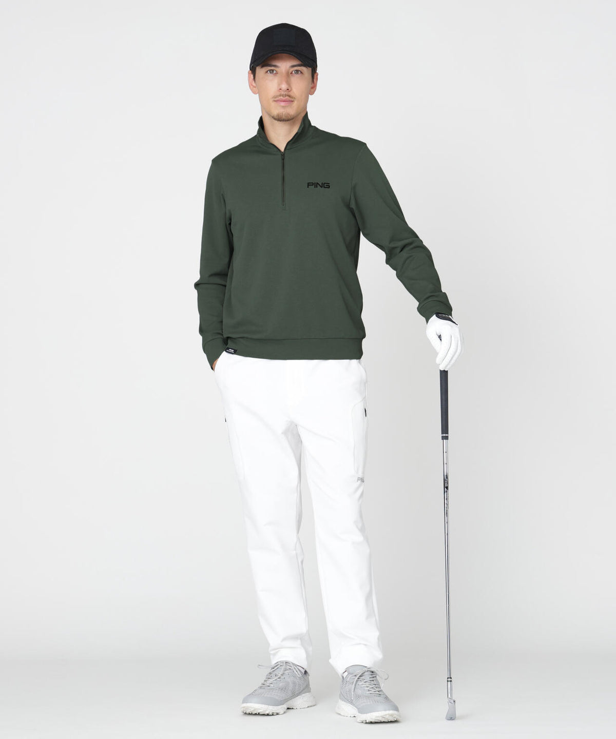 [PING APPAREL] 全方向ストレッチパーテックスアンリミテッドテーパードパンツ (MENS)