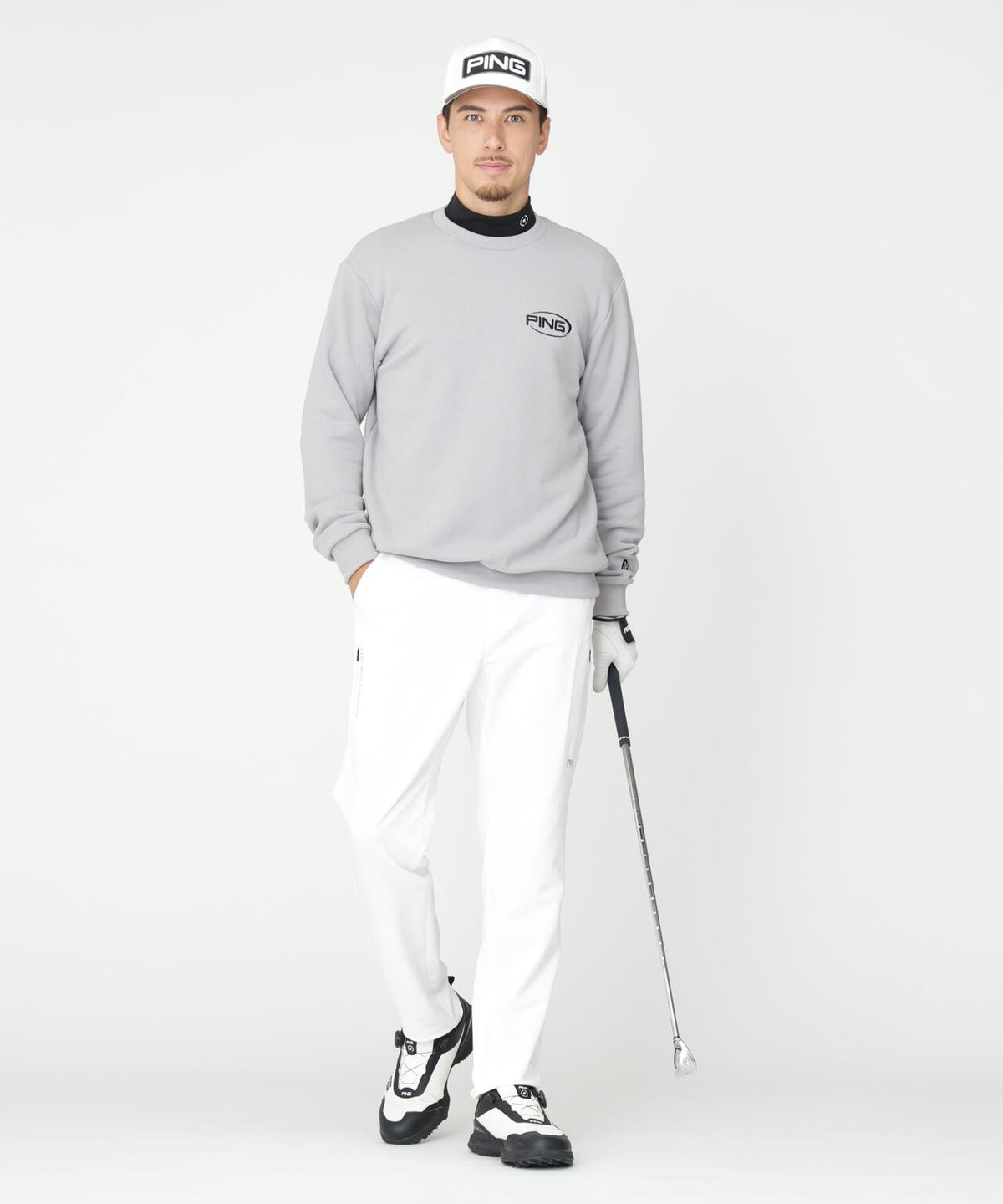 [PING APPAREL] 全方向ストレッチパーテックスアンリミテッドテーパードパンツ (MENS)
