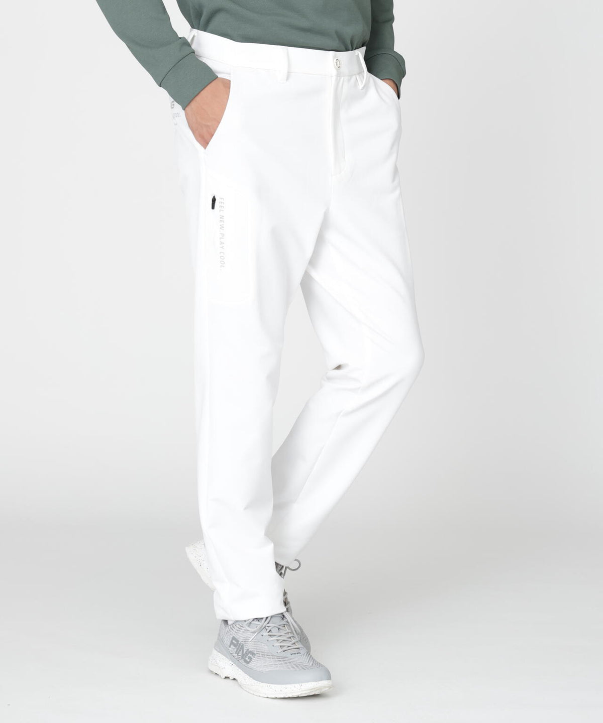 [PING APPAREL] 全方向ストレッチパーテックスアンリミテッドテーパードパンツ (MENS)