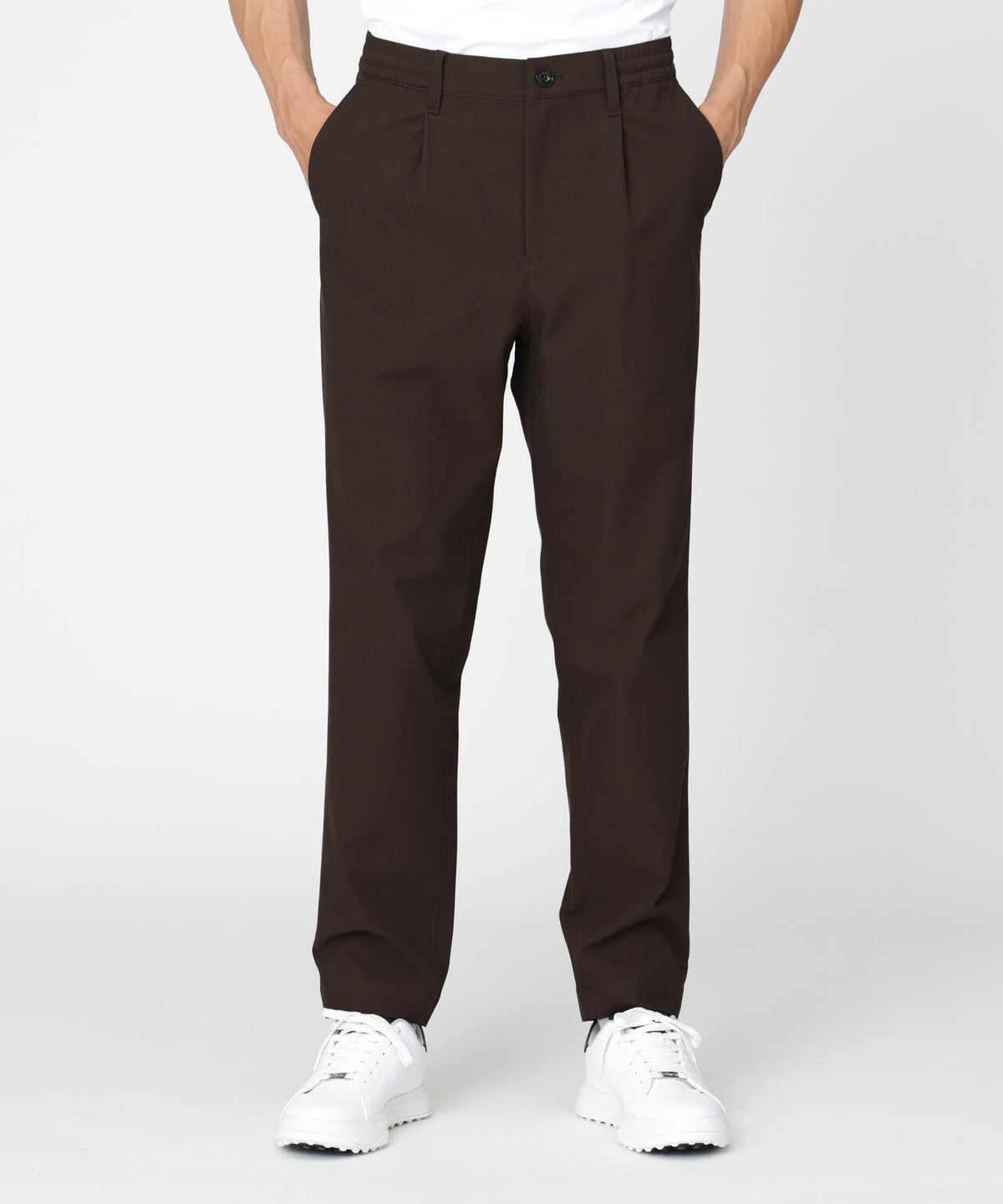 【PING APPAREL】全方向ストレッチ チノテーパードパンツ (MENS)