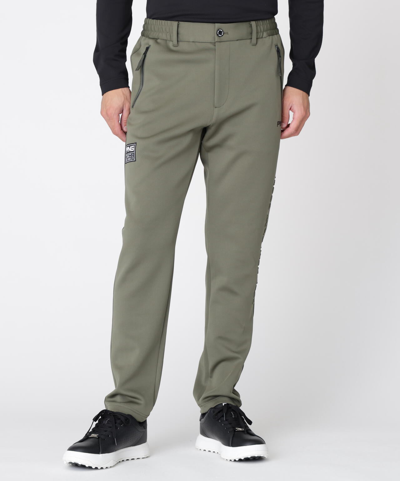 PING APPAREL] ダンボールニットテーパードパンツ ＜GOLD＞ (MENS