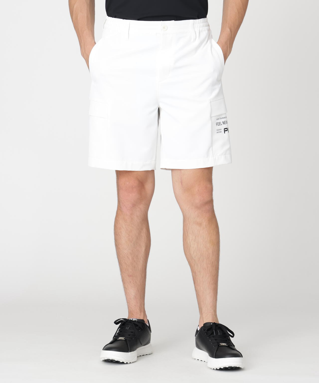PING APPAREL】ダブルストレッチフラップショートパンツ (MENS) | PING