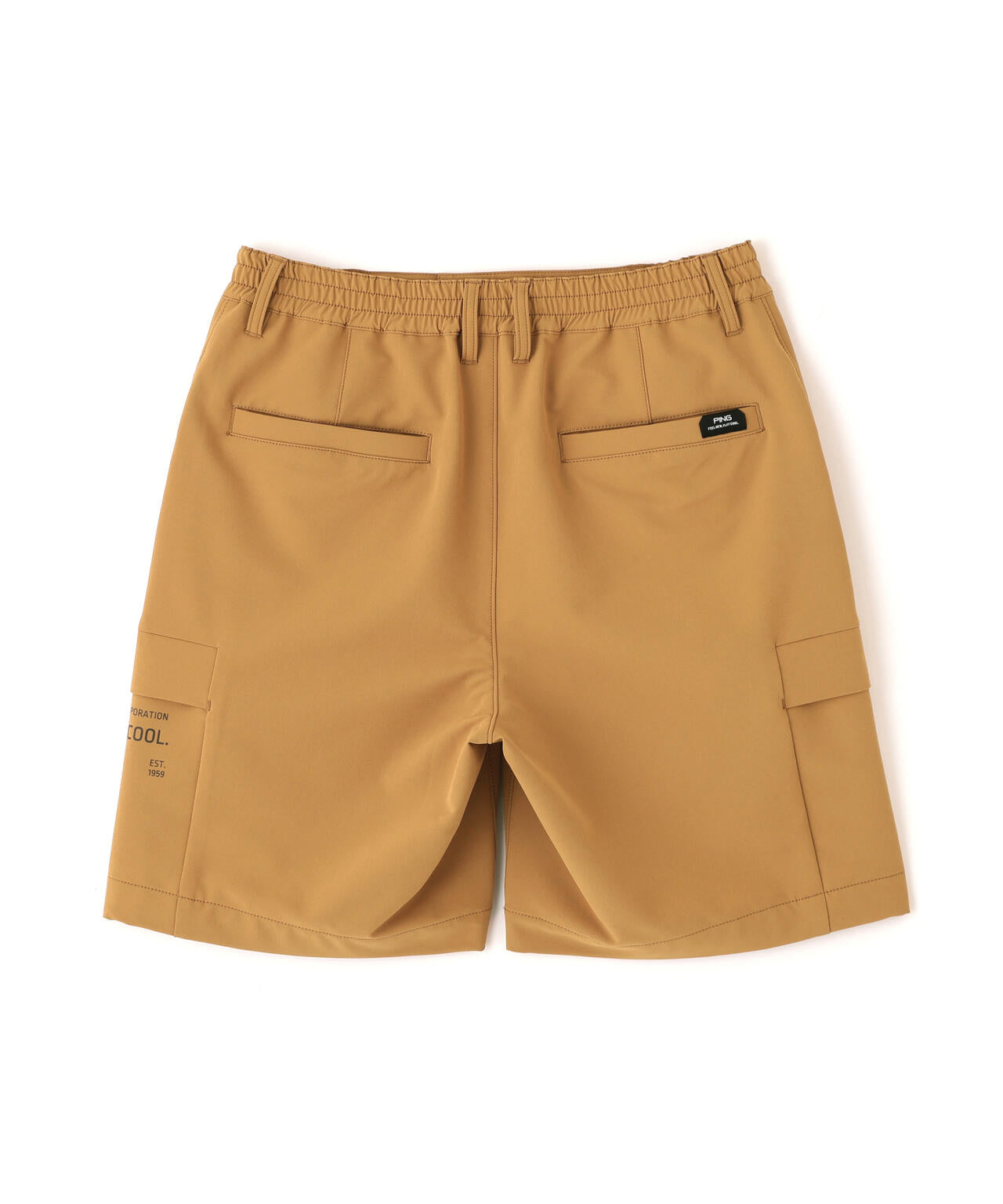 【PING APPAREL】ダブルストレッチフラップショートパンツ (MENS)