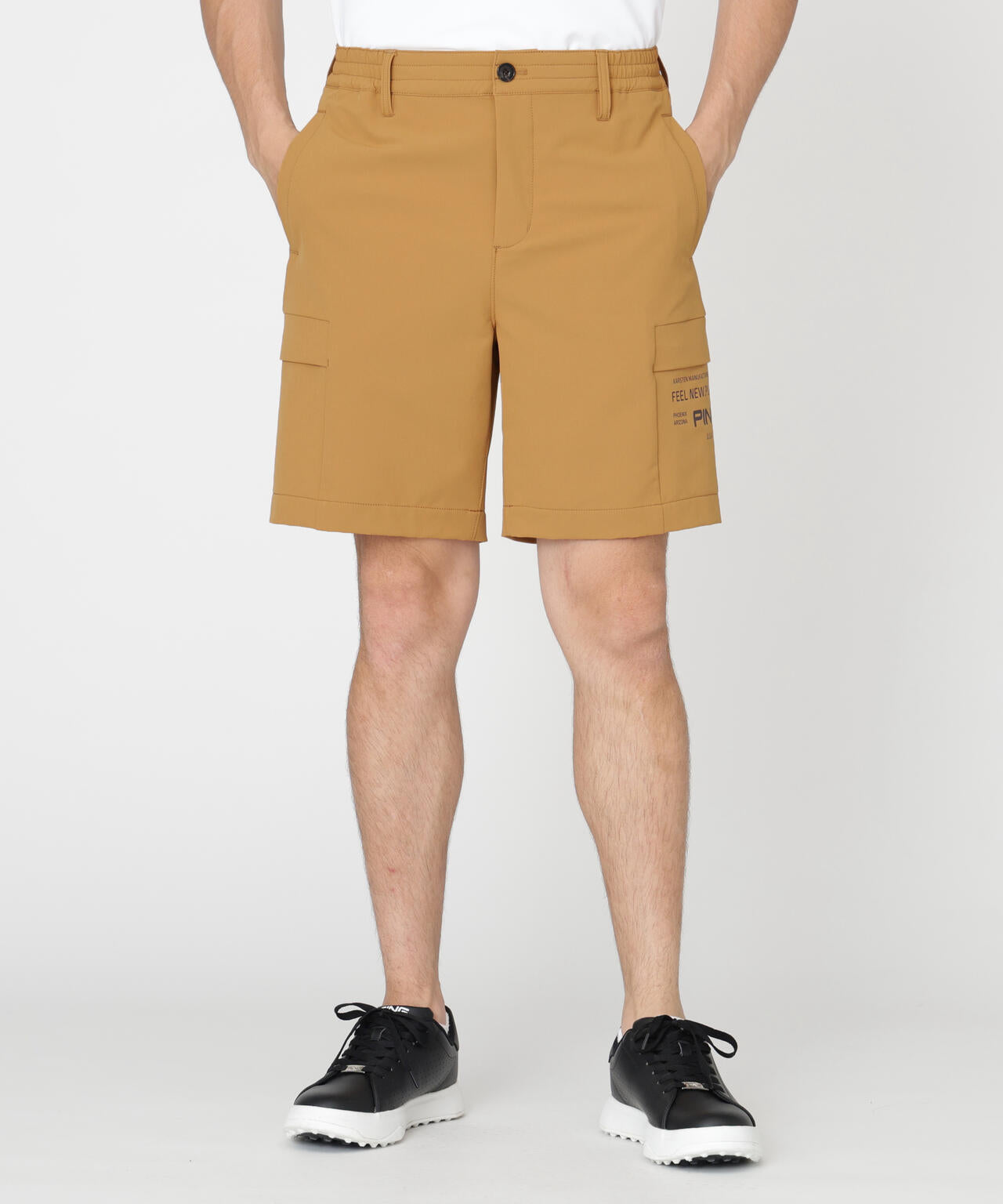 PING APPAREL】ダブルストレッチフラップショートパンツ (MENS) | PING