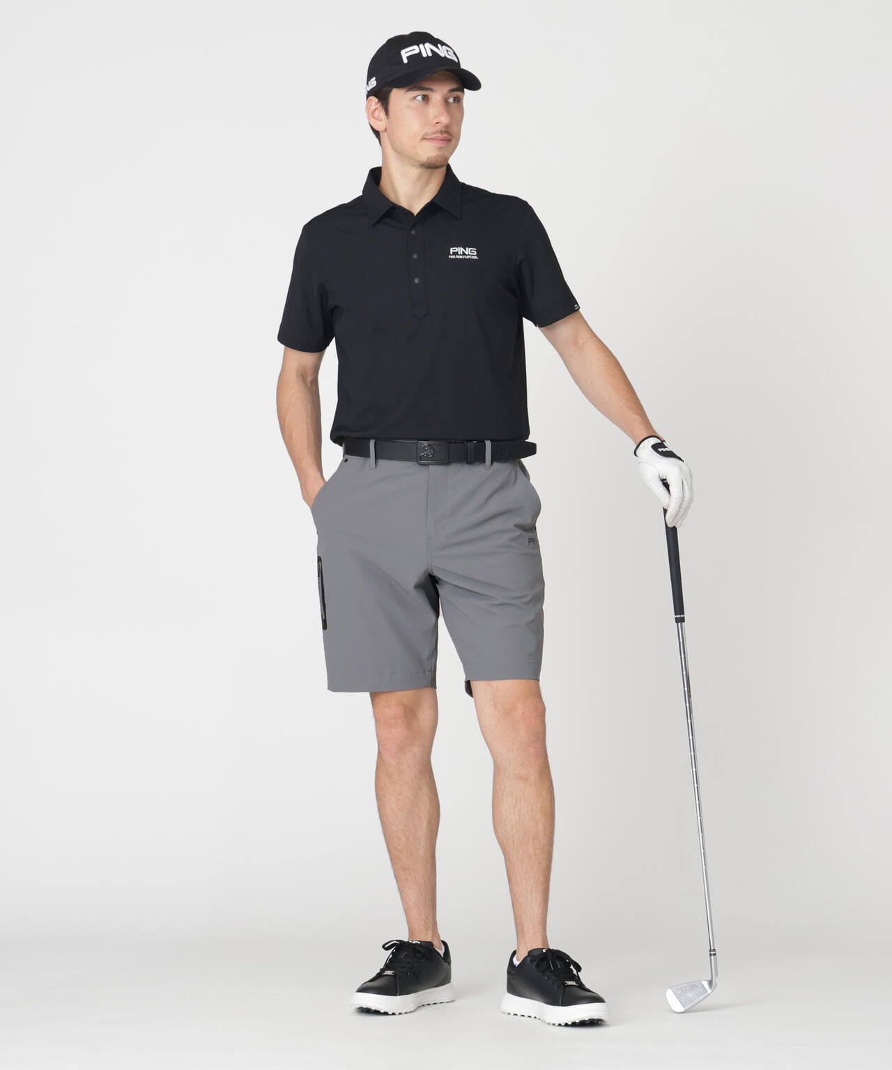 PING APPAREL】【UVカット・撥水】全方向ストレッチミニリップストップ