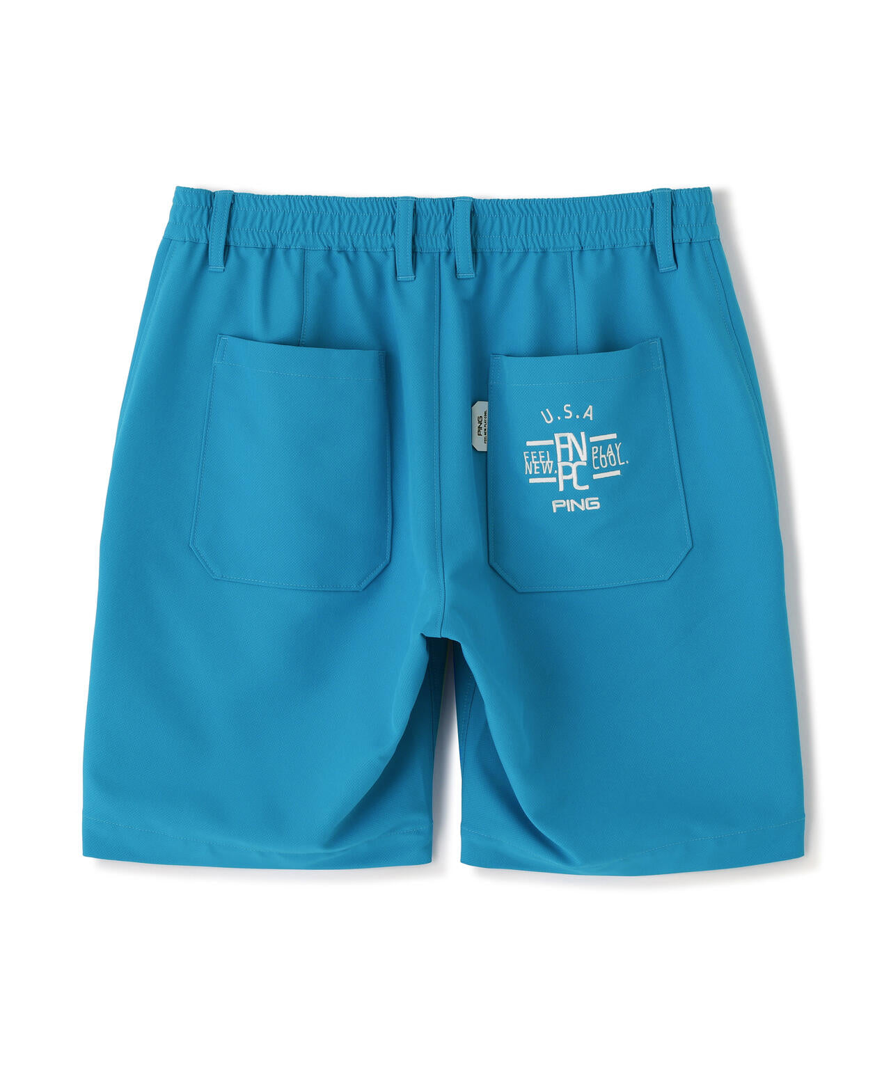 【PING APPAREL】全方向ストレッチ裏グリッドナイロンショートパンツ (MENS)