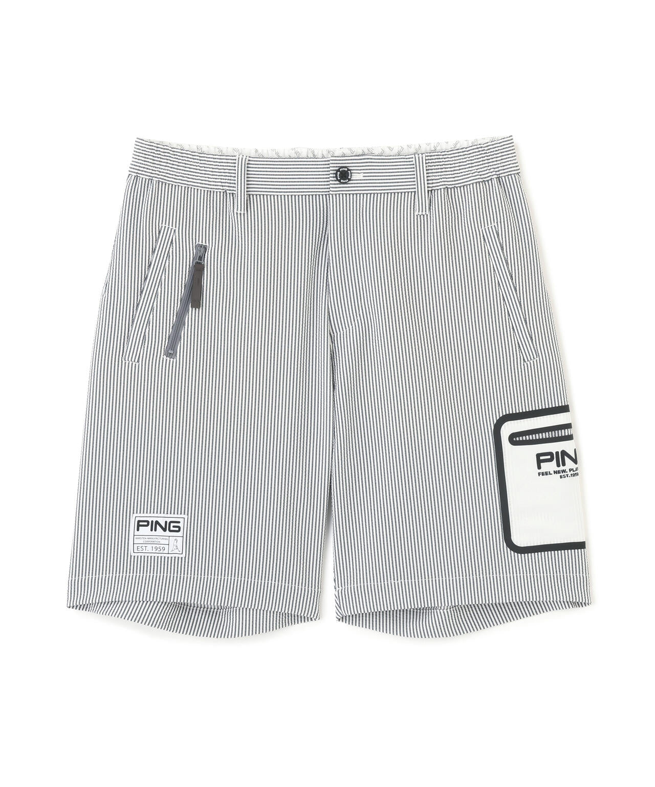 PING APPAREL】【撥水】シアサッカーショートパンツ ＜GOLD＞ (MENS