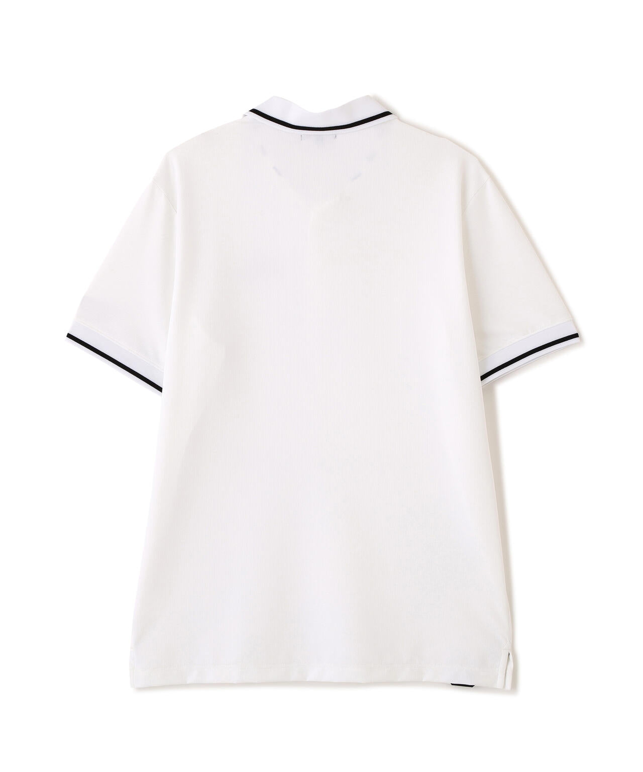 【PING APPAREL】ワッフルロゴジャガード衿半袖ポロシャツ (MENS)
