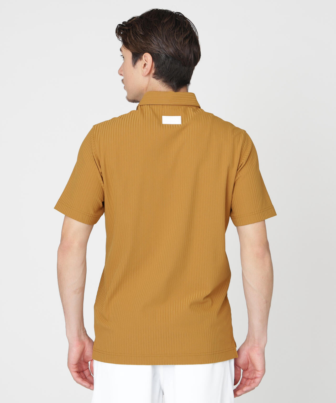 【PING APPAREL】全方向ストレッチシアサッカー半袖ポロシャツ (MENS)