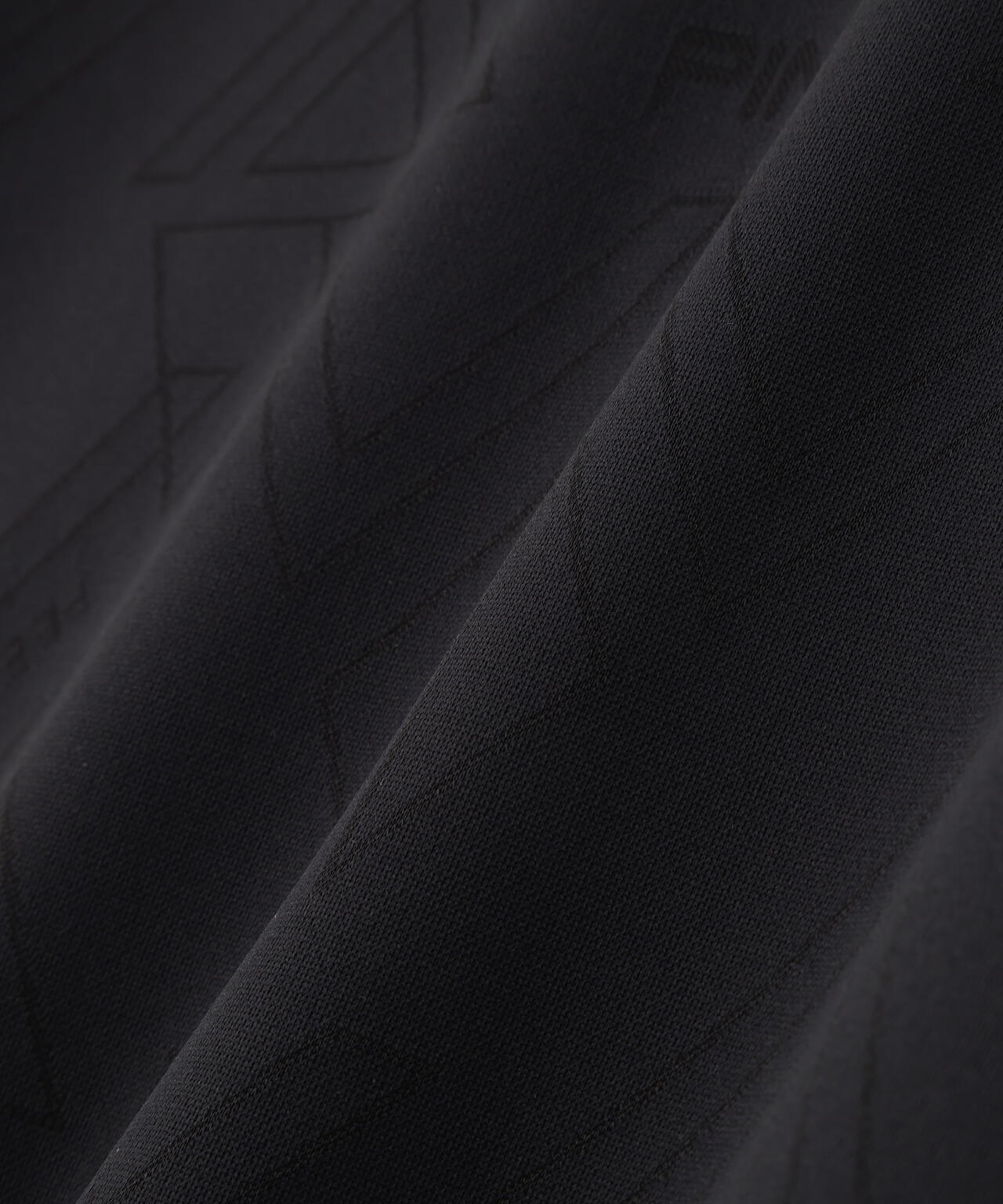 【PING APPAREL】ストレッチダルブラ三角幾何学柄ジャガード半袖ポロシャツ (MENS)