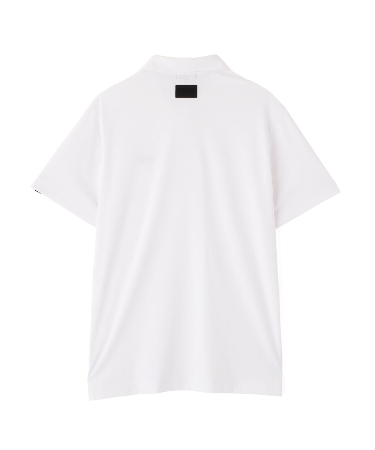 【PING APPAREL】ストレッチダルブラ三角幾何学柄ジャガード半袖ポロシャツ (MENS)