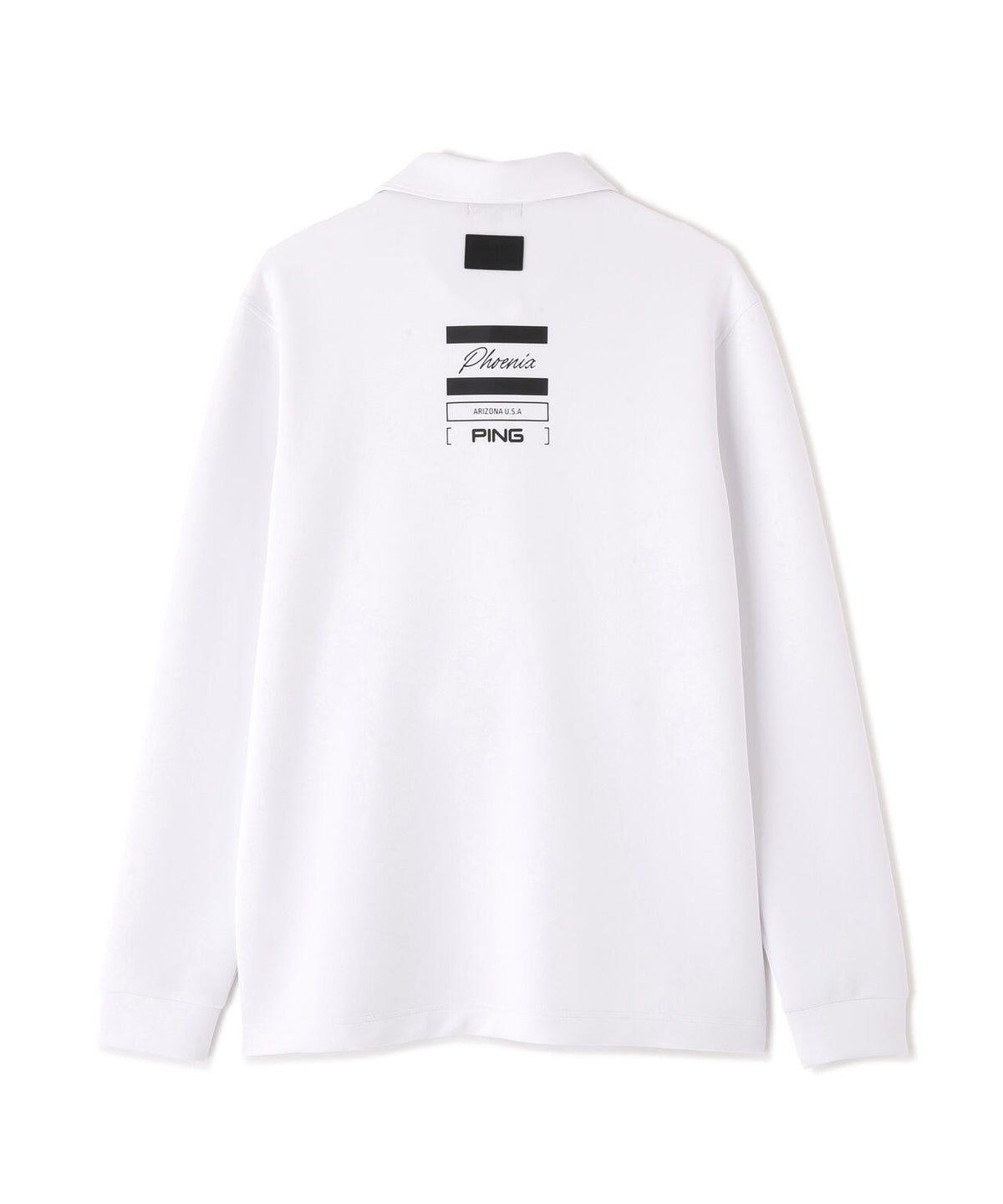 [PING APPAREL] 裏メッシュダンボール長袖ポロシャツ (MENS)
