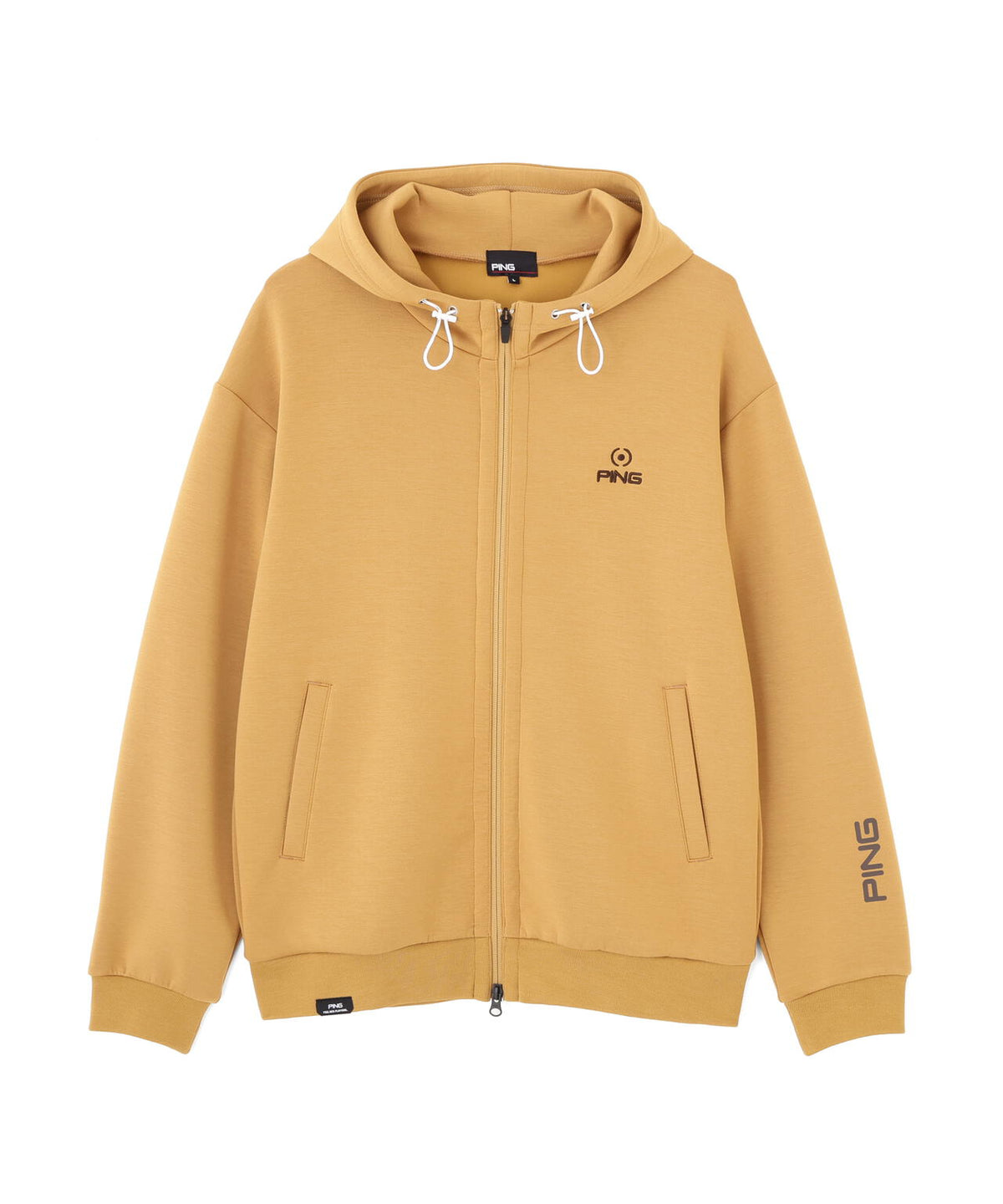 【PING APPAREL】全方向ストレッチダンボールニットフルジップフーディー (MENS)