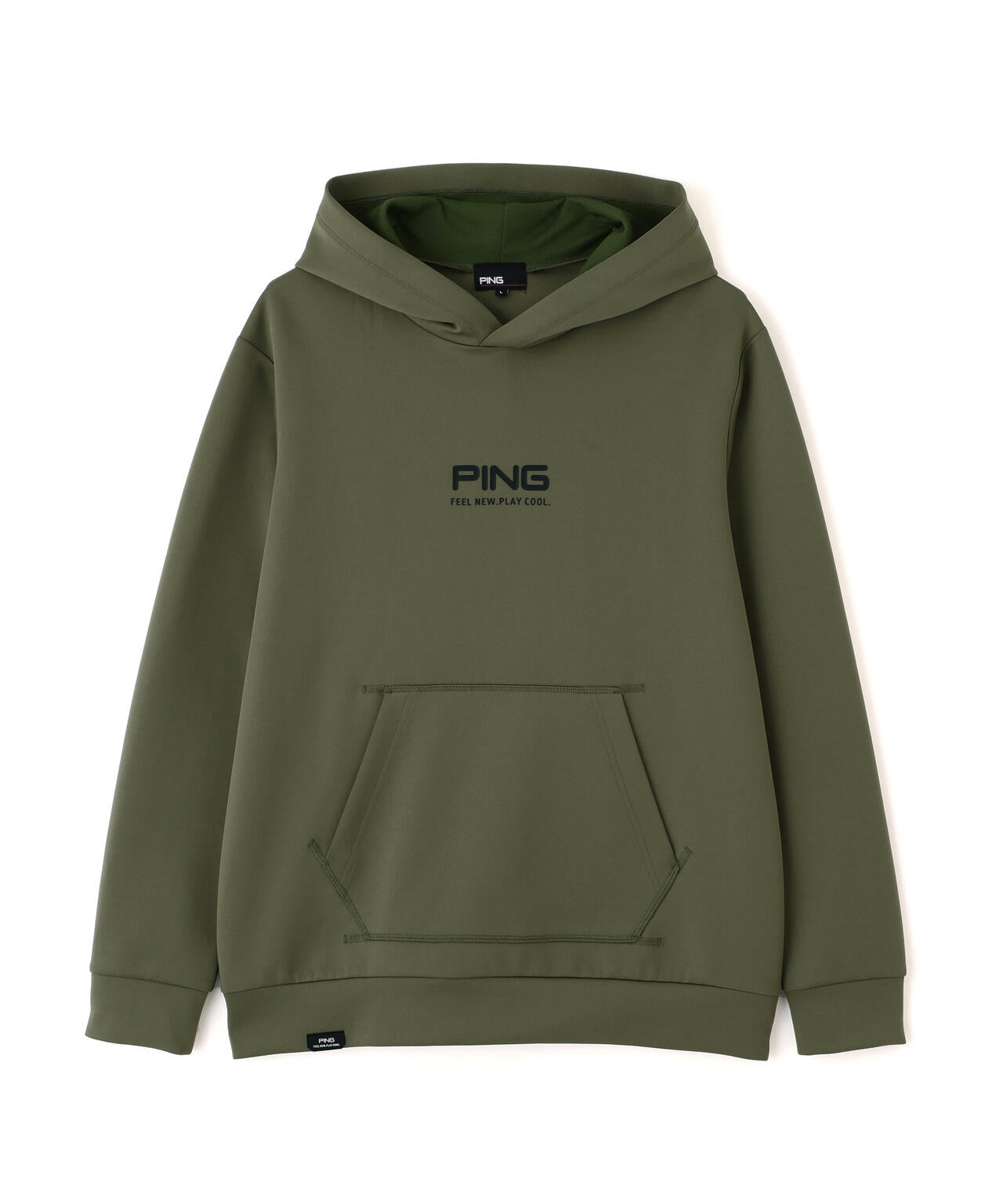 PING APPAREL】全方向ストレッチスウェットプルオーバーフーディー