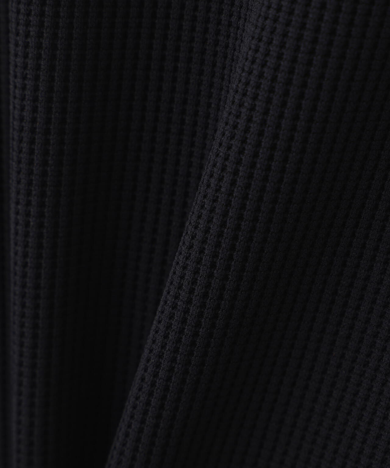 【PING APPAREL】ストレッチワッフルハーフジップカットソー (MENS)