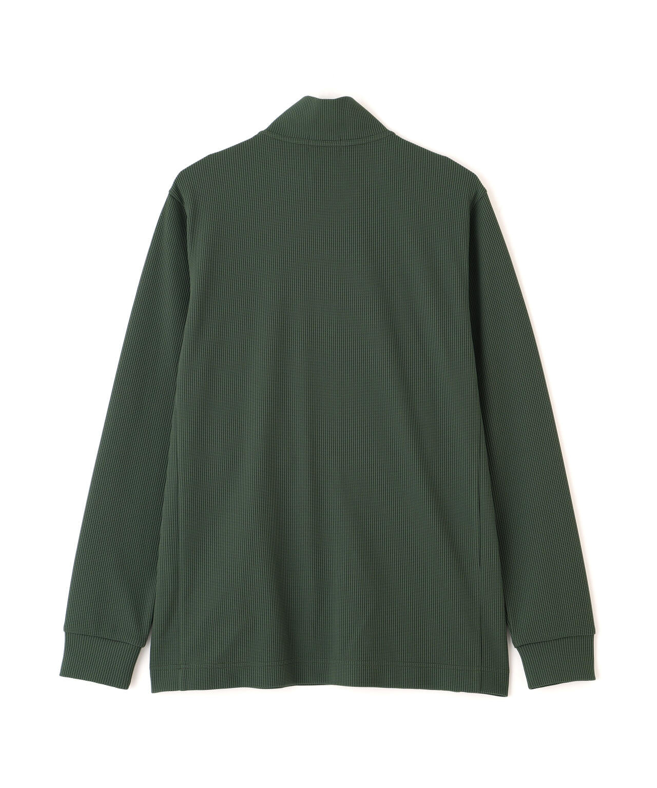 【PING APPAREL】ストレッチワッフルハーフジップカットソー (MENS)