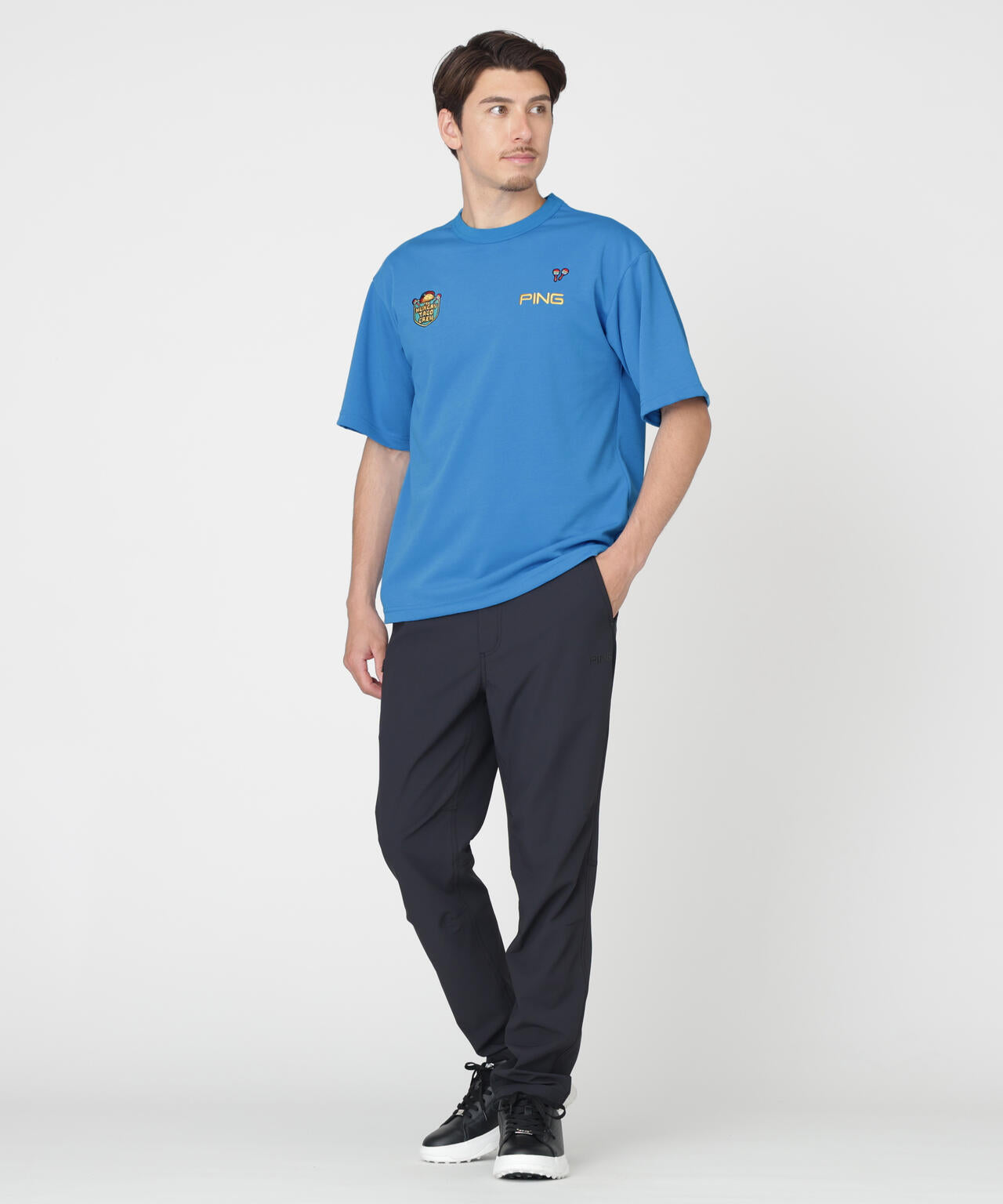 【PING APPAREL】タックリバー半袖Ｔシャツ (MENS)