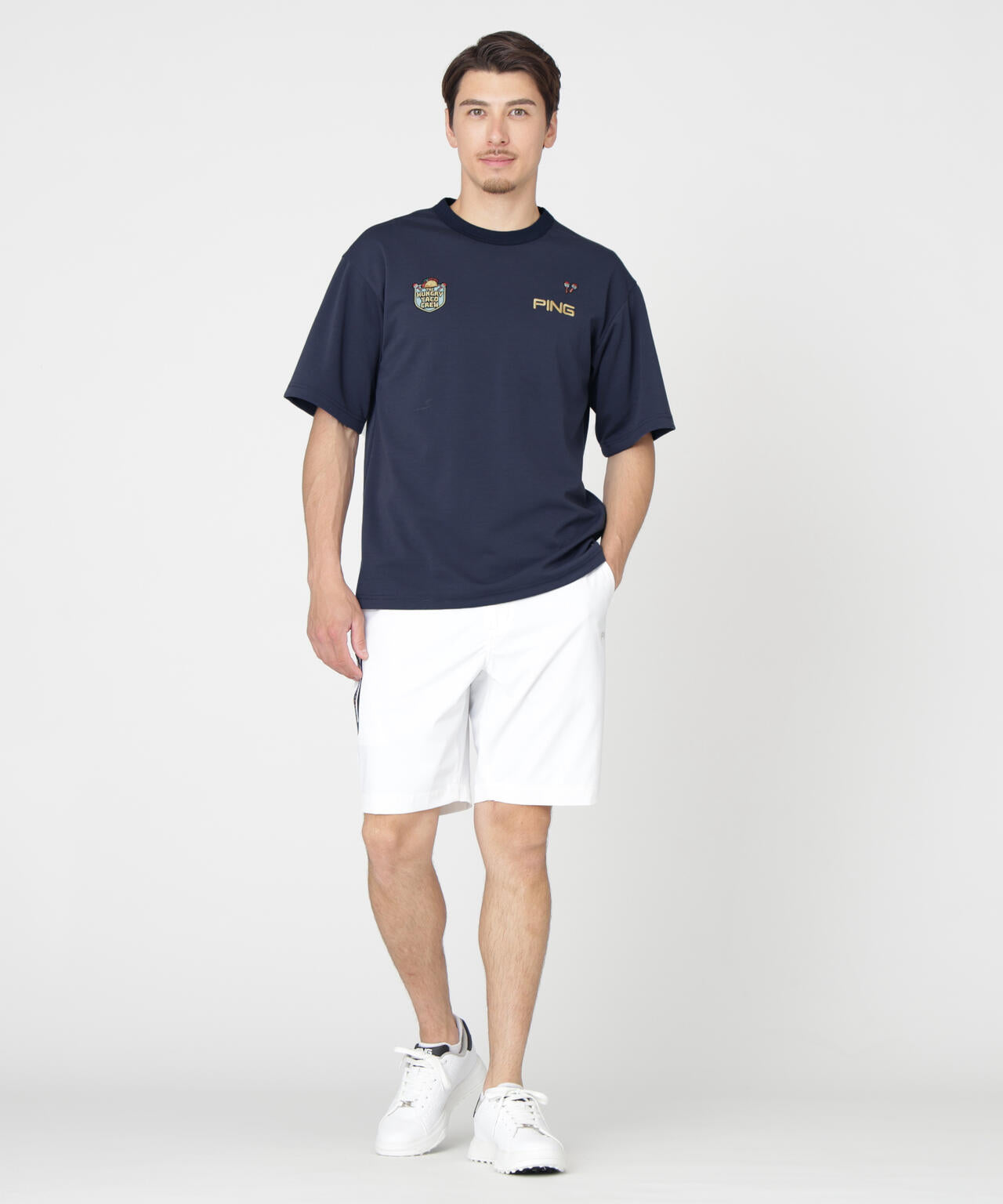 【PING APPAREL】タックリバー半袖Ｔシャツ (MENS)