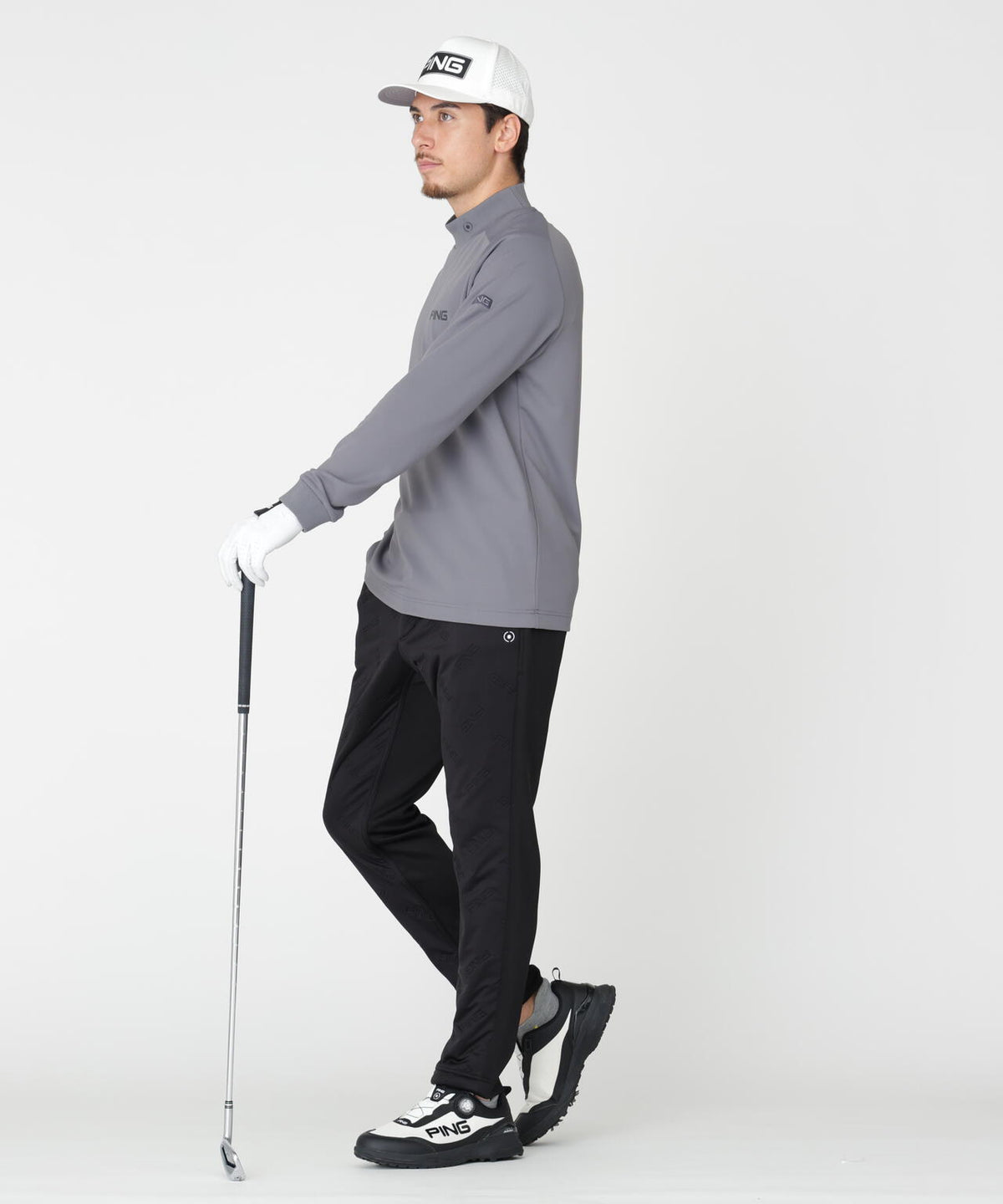 180cm　C:96　W:80　H:93 着用サイズ：L