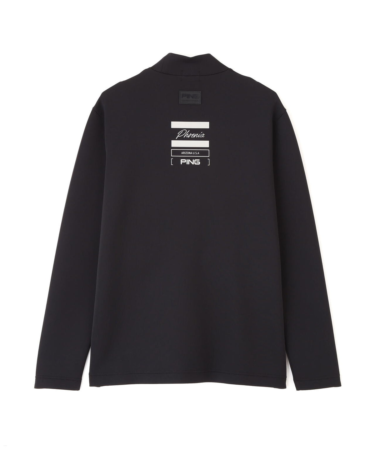 [PING APPAREL] 裏メッシュダンボール長袖ハイネックシャツ (MENS)