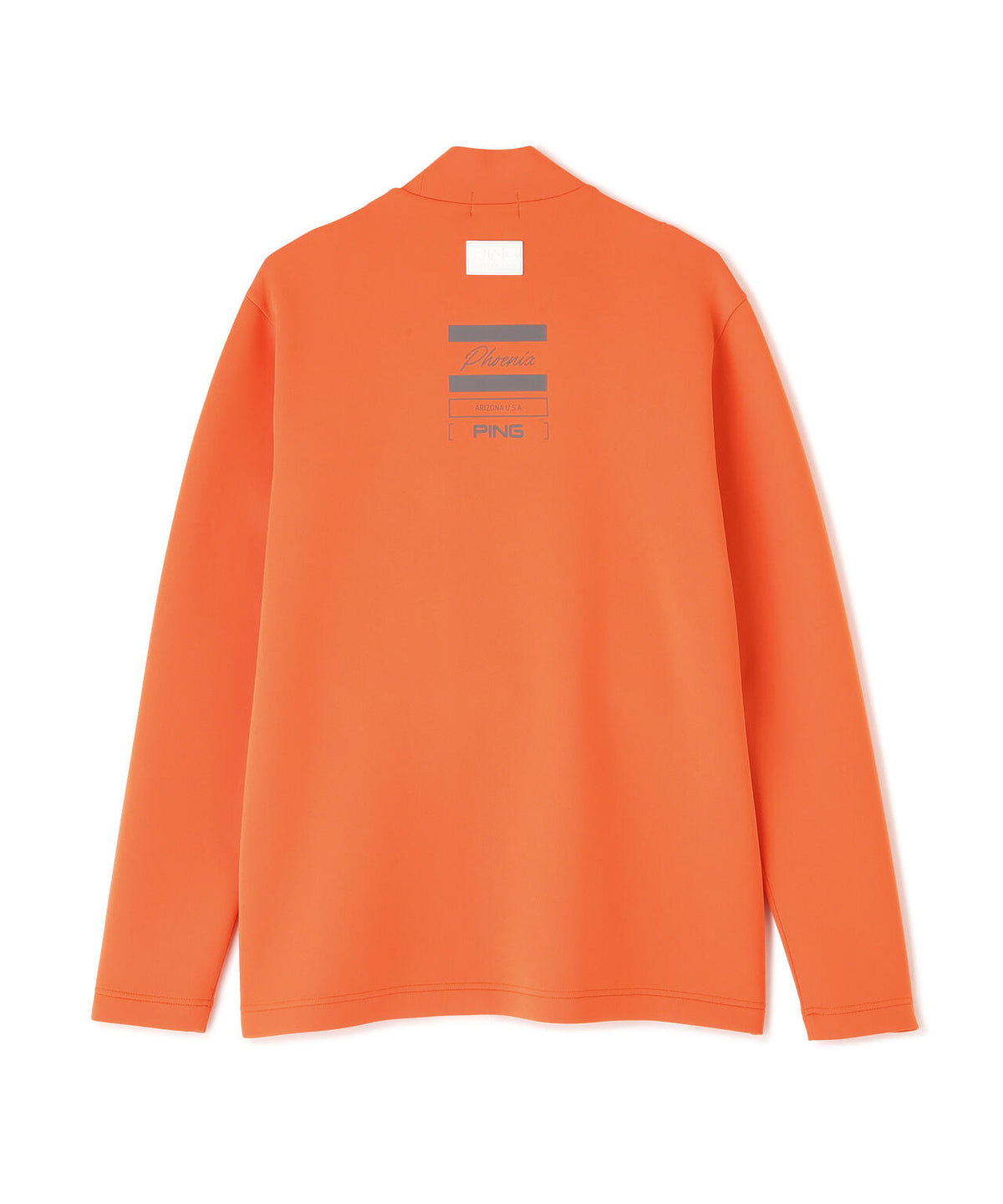 [PING APPAREL] 裏メッシュダンボール長袖ハイネックシャツ (MENS)