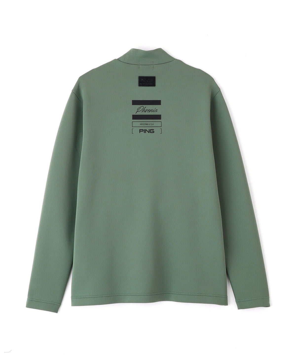 [PING APPAREL] 裏メッシュダンボール長袖ハイネックシャツ (MENS)