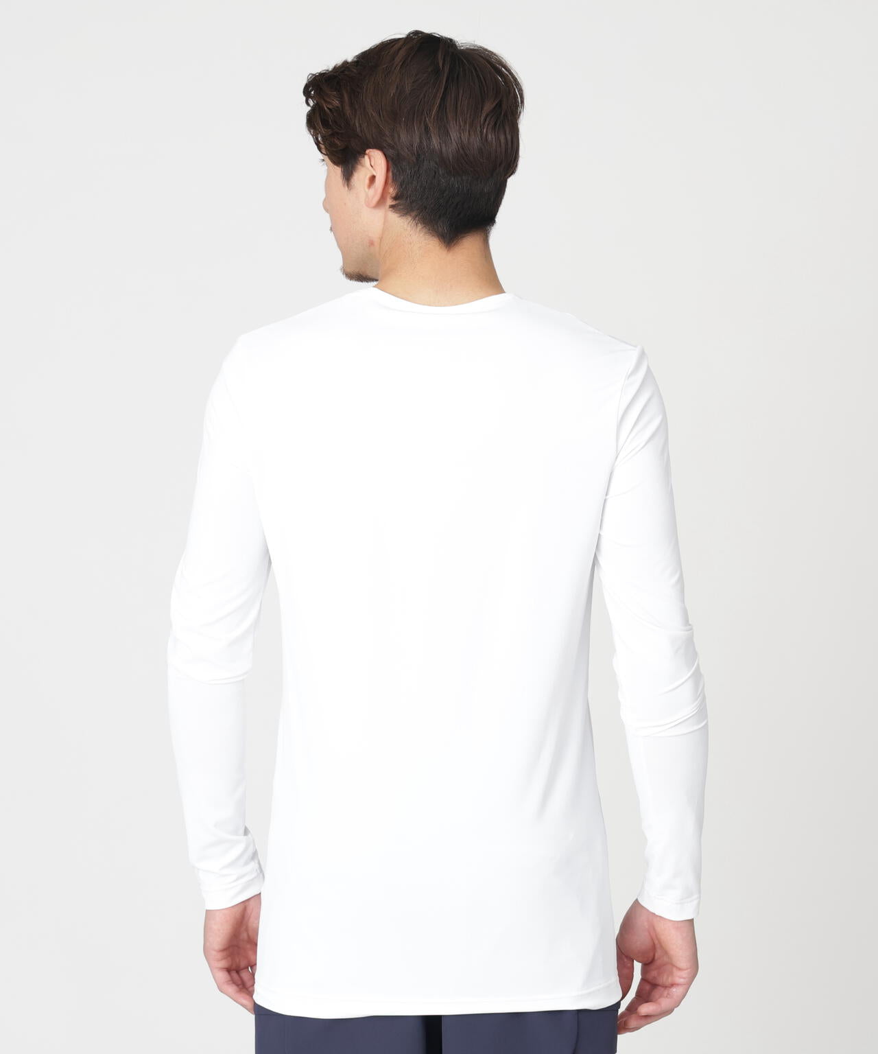 【PING APPAREL】ベア天竺UV接触冷感長袖Uネックインナー (MENS)