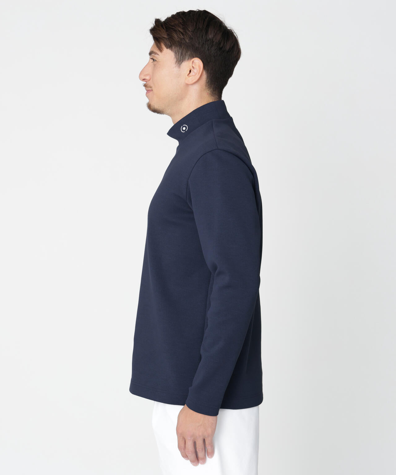 PING APPAREL】ANSERプリントストレッチダンボール長袖ハイネック