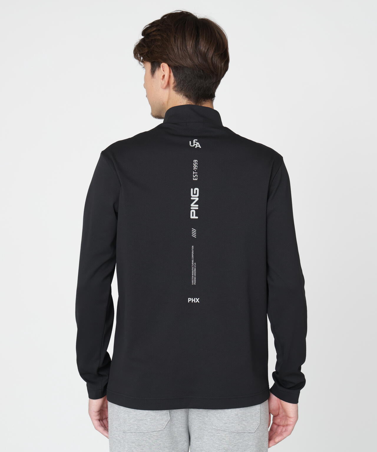 180cm　C:96　W:80　H:93 着用サイズ：L