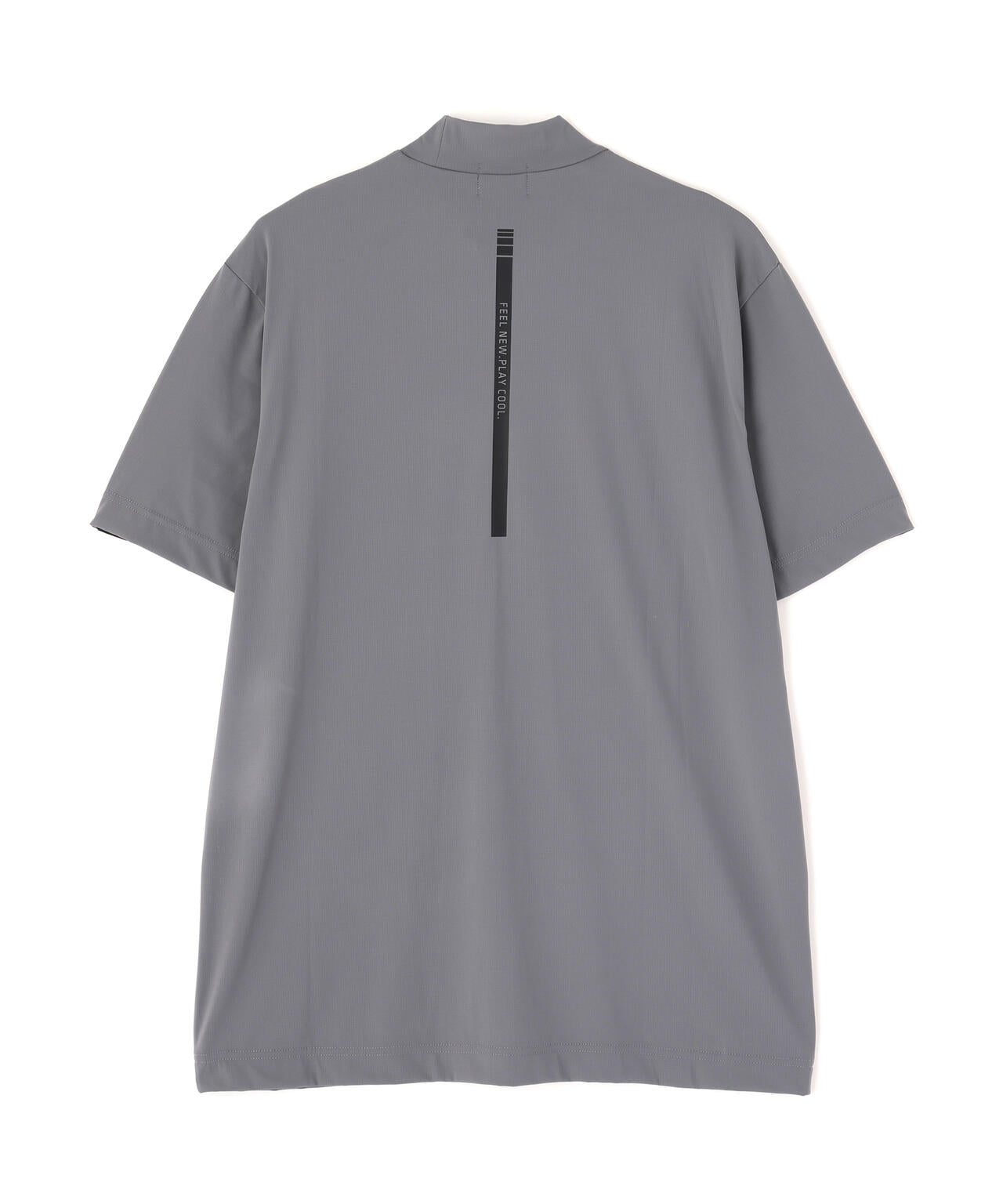 UNBIND ピンラインスイングシャツ Mサイズ グレー PING APPAREL】半袖ハイネックシャツ (MENS) | PING（ピン） ｜【公式