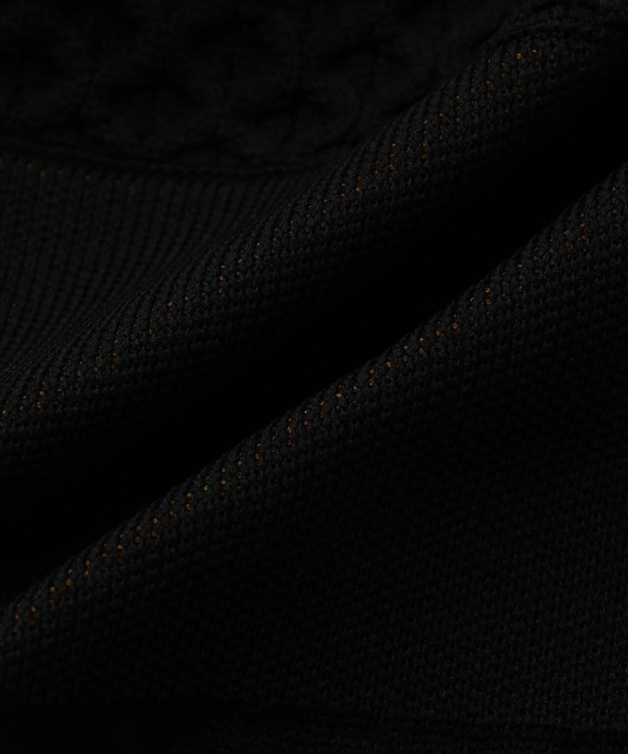 PING APPAREL] ハニカムジャカードクルーネックニットプルオーバー