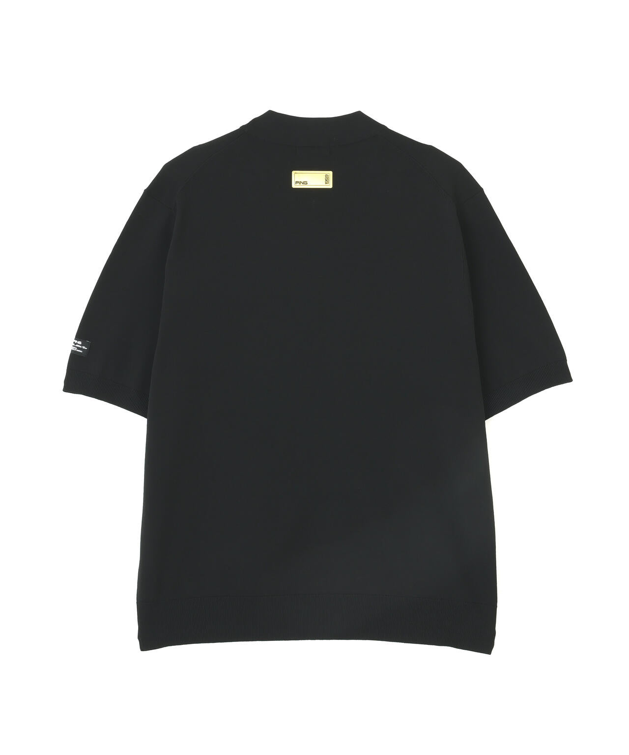 【PING APPAREL】半袖ハイネックニット ＜GOLD＞ (MENS)